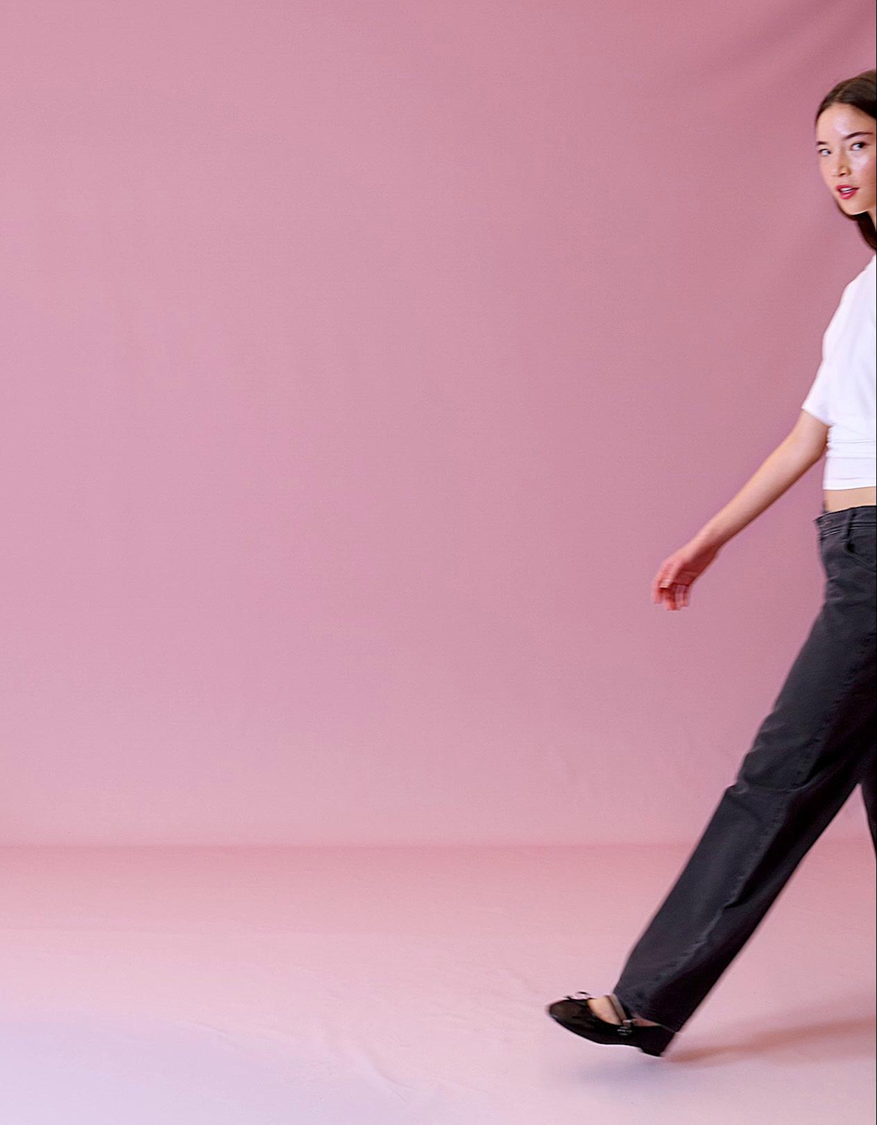 İşlemeli fitilli kumaş pantolon - Görsel 21