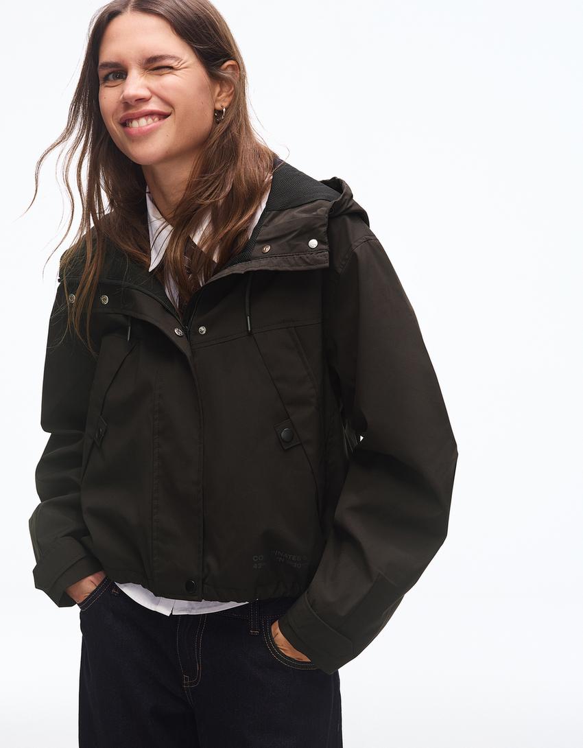 Blouson technique resistant à leau-Noir