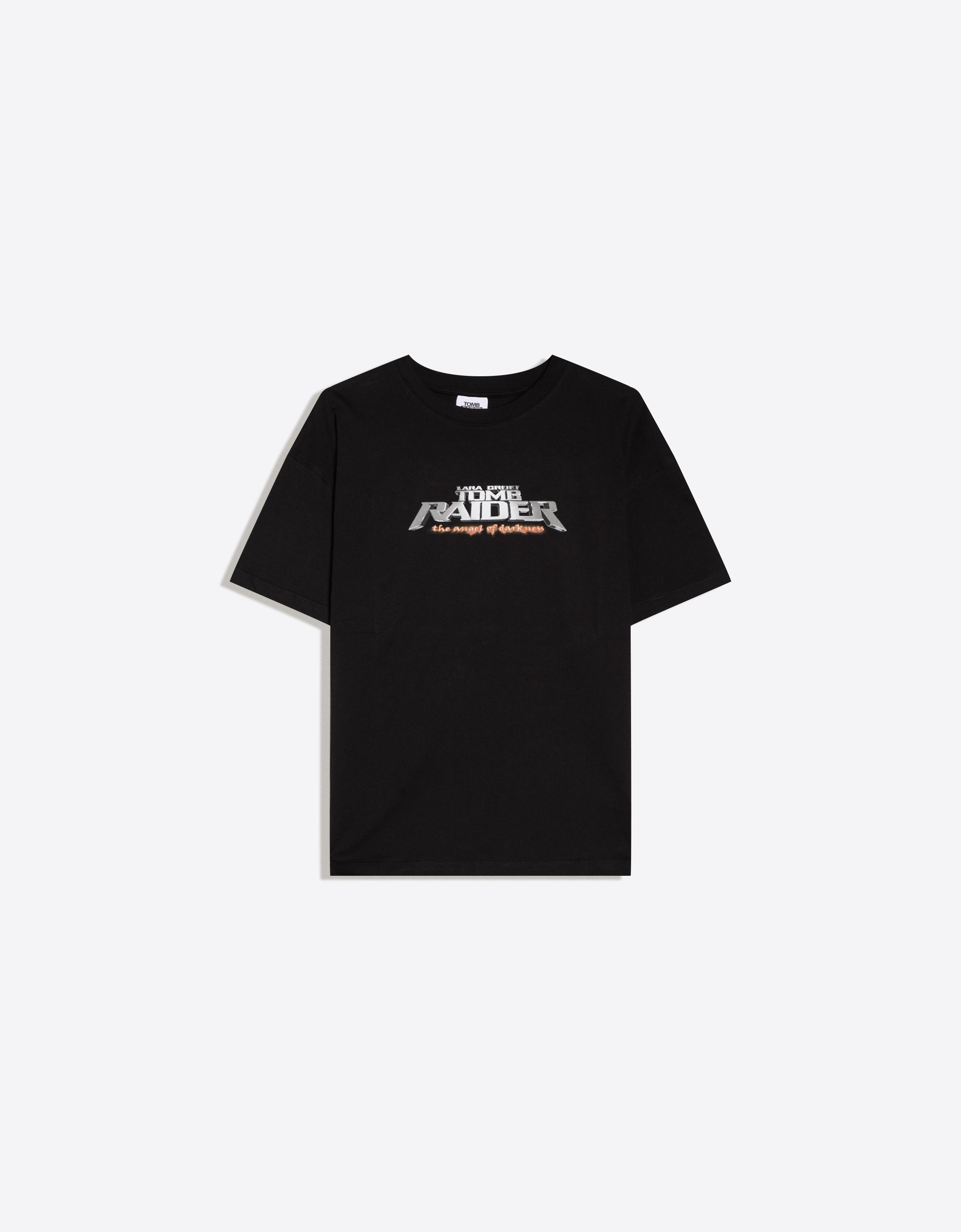 Oversize Tomb Raider print T-shirt