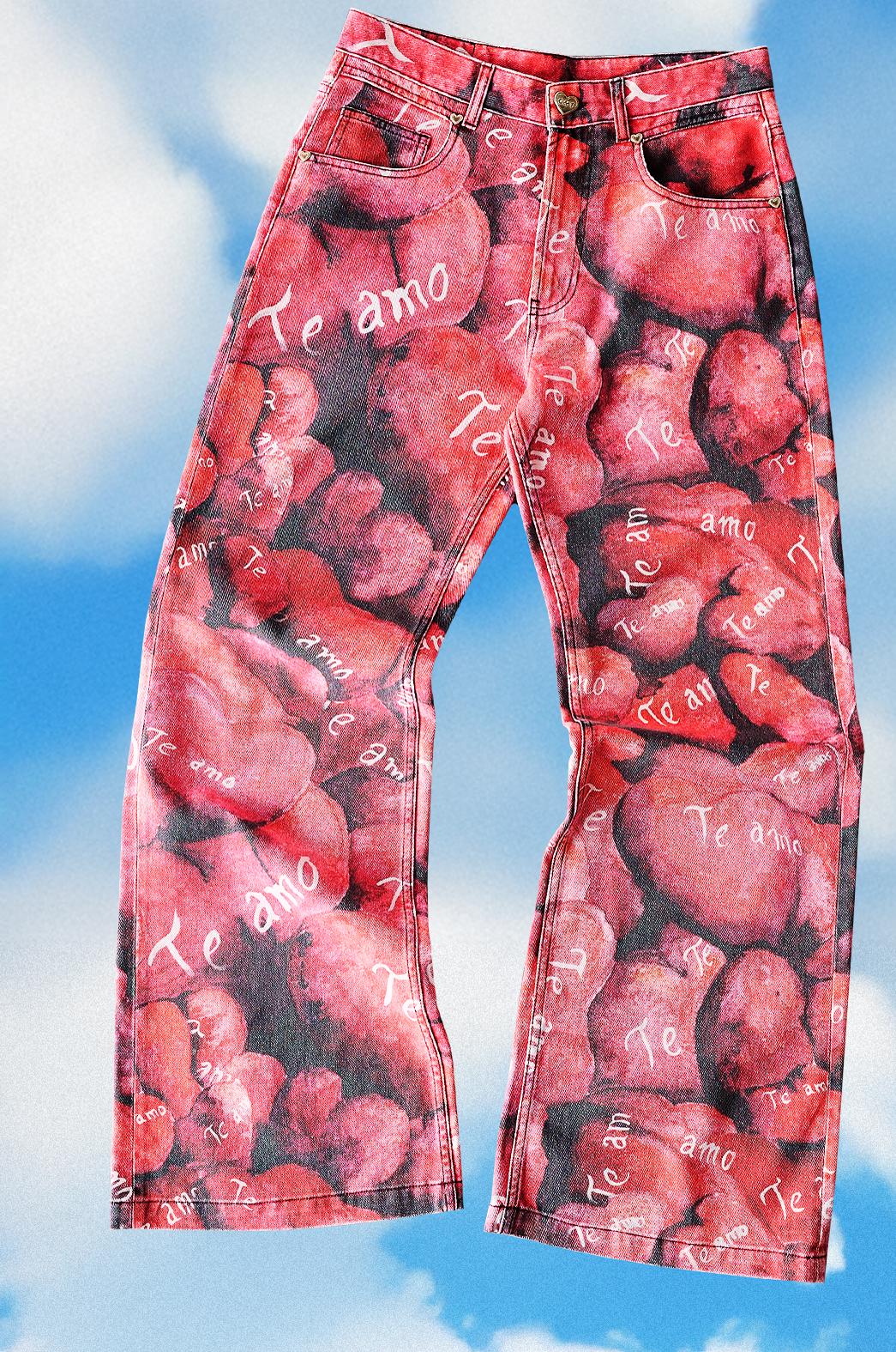 CA7RIEL & Paco Amoroso flared baggy trousers