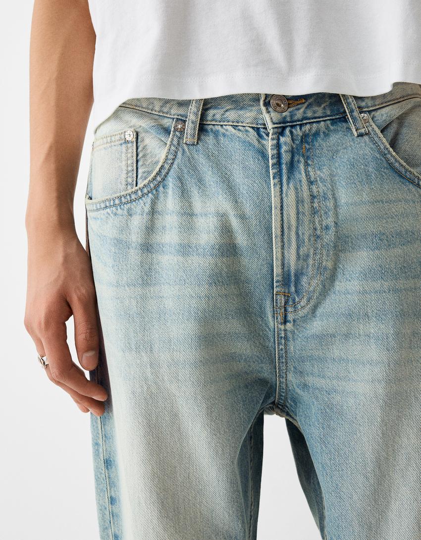 Jeans loose-Azul lavado-5