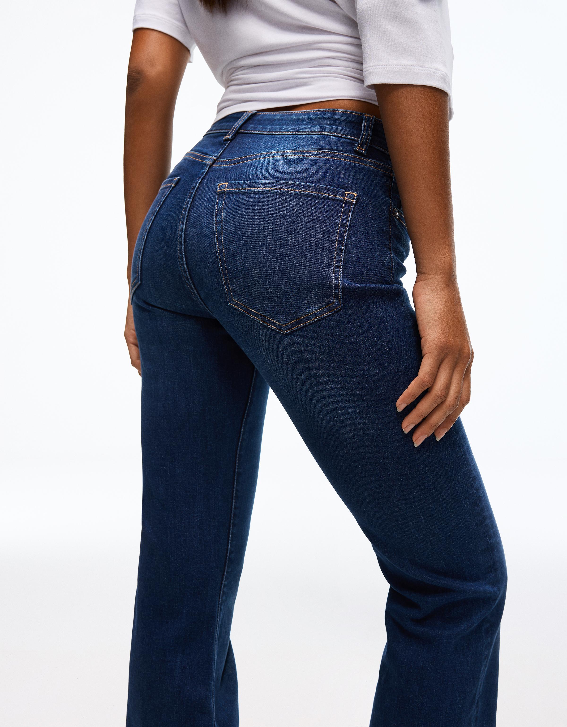 Yüksek bel flare fit jean - Görsel 41