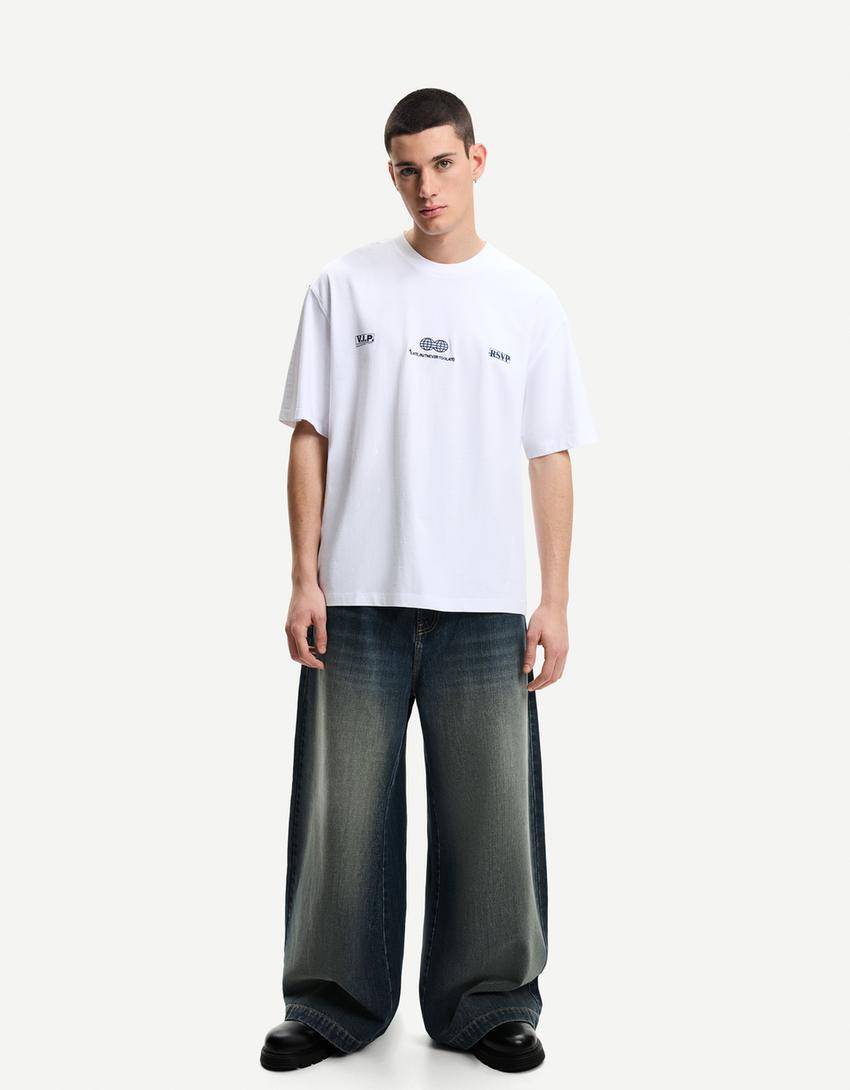 Mega baggy jeans-Green-0