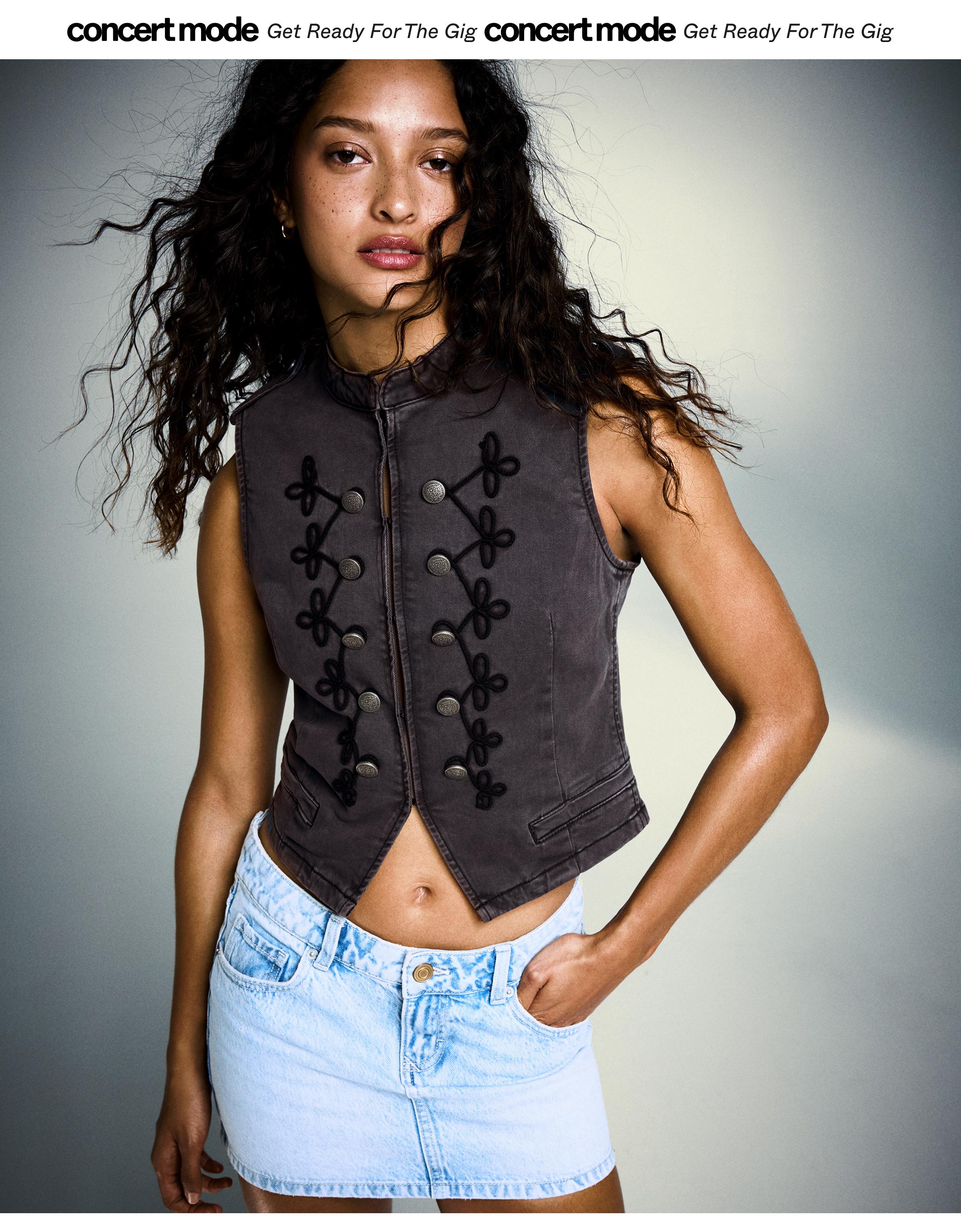 Önü düğmeli yelek - Görsel 19