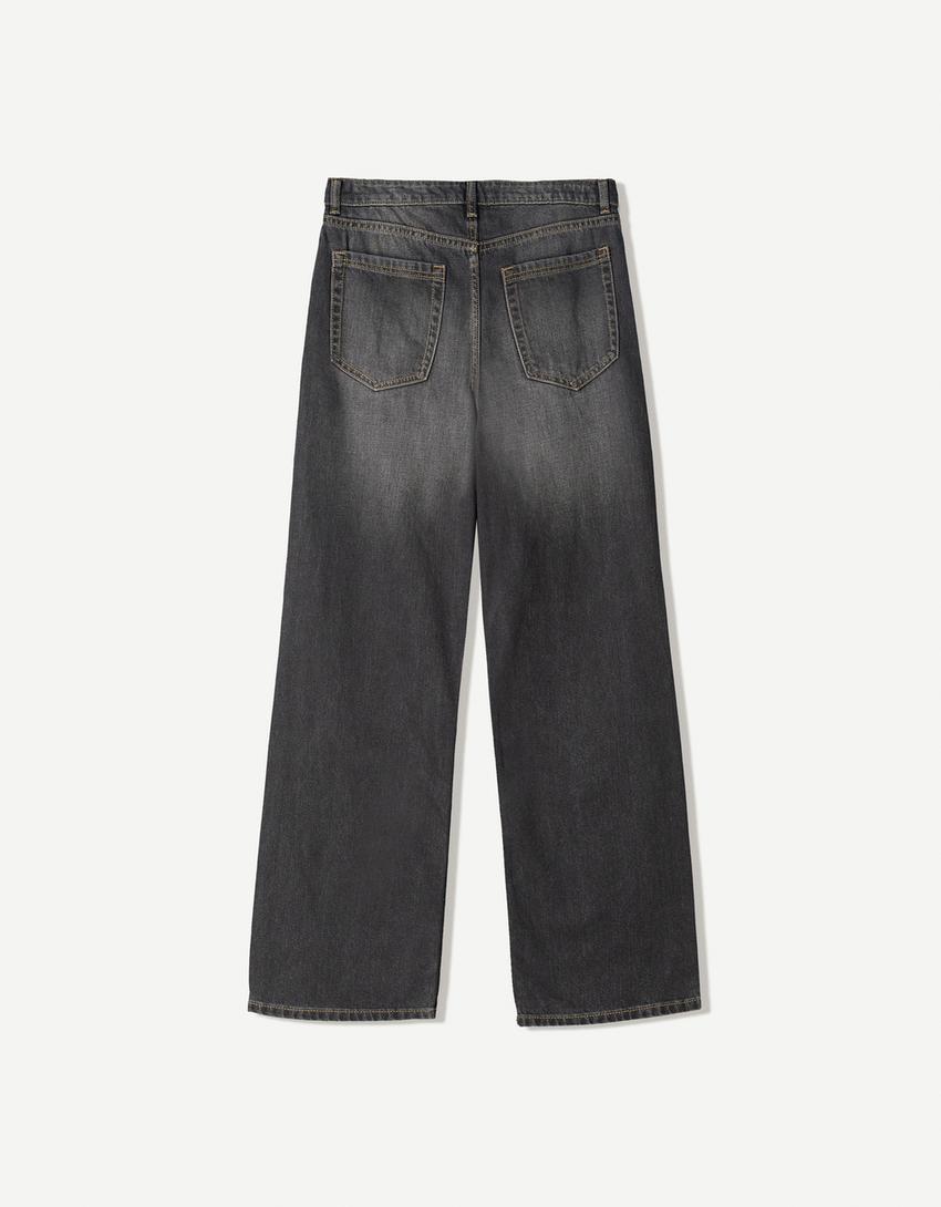 Baggy jean-Siyah-5