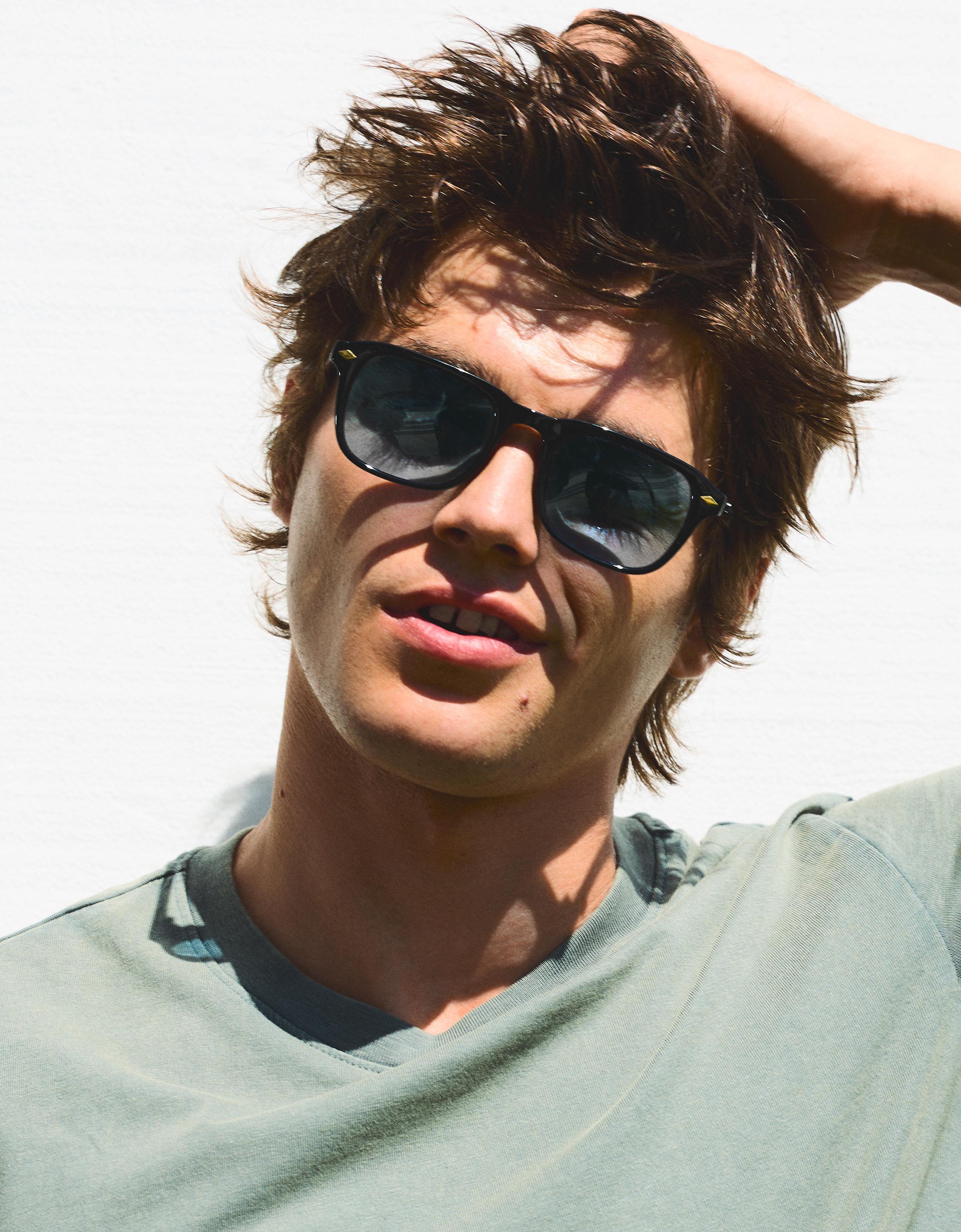 Lunettes De Soleil Polarisées M Bleu Clair
