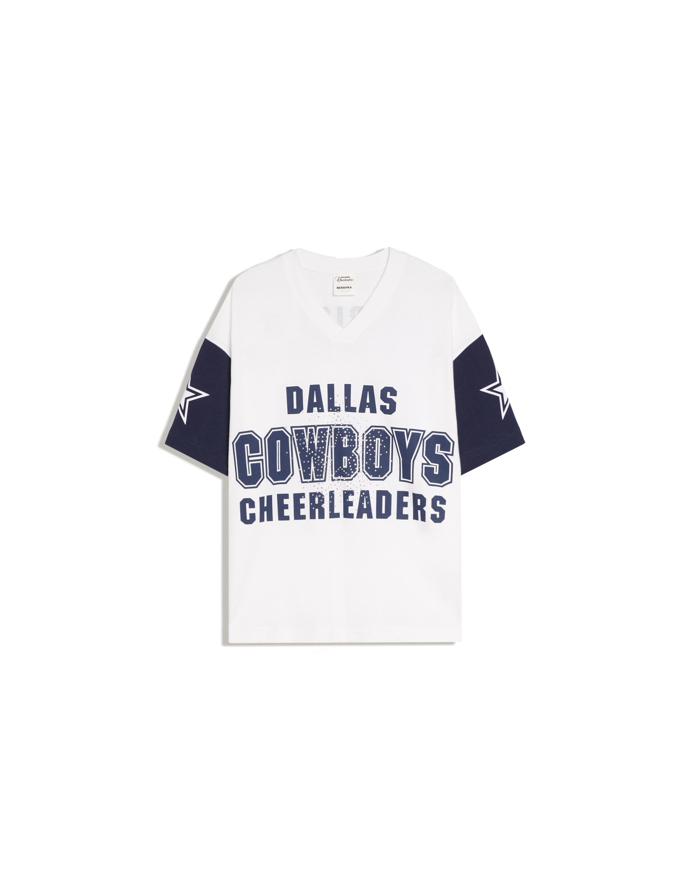 Dallas Cowboys Cheerleaders short sleeve T-shirt — Off white