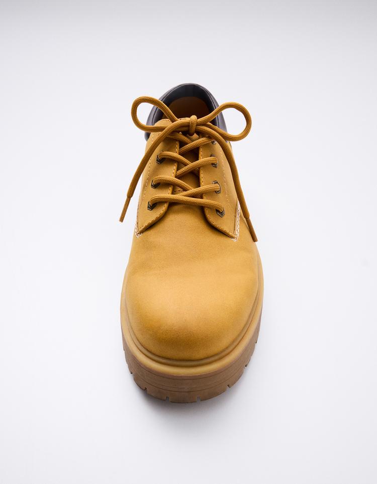 Shoes with quilted detail