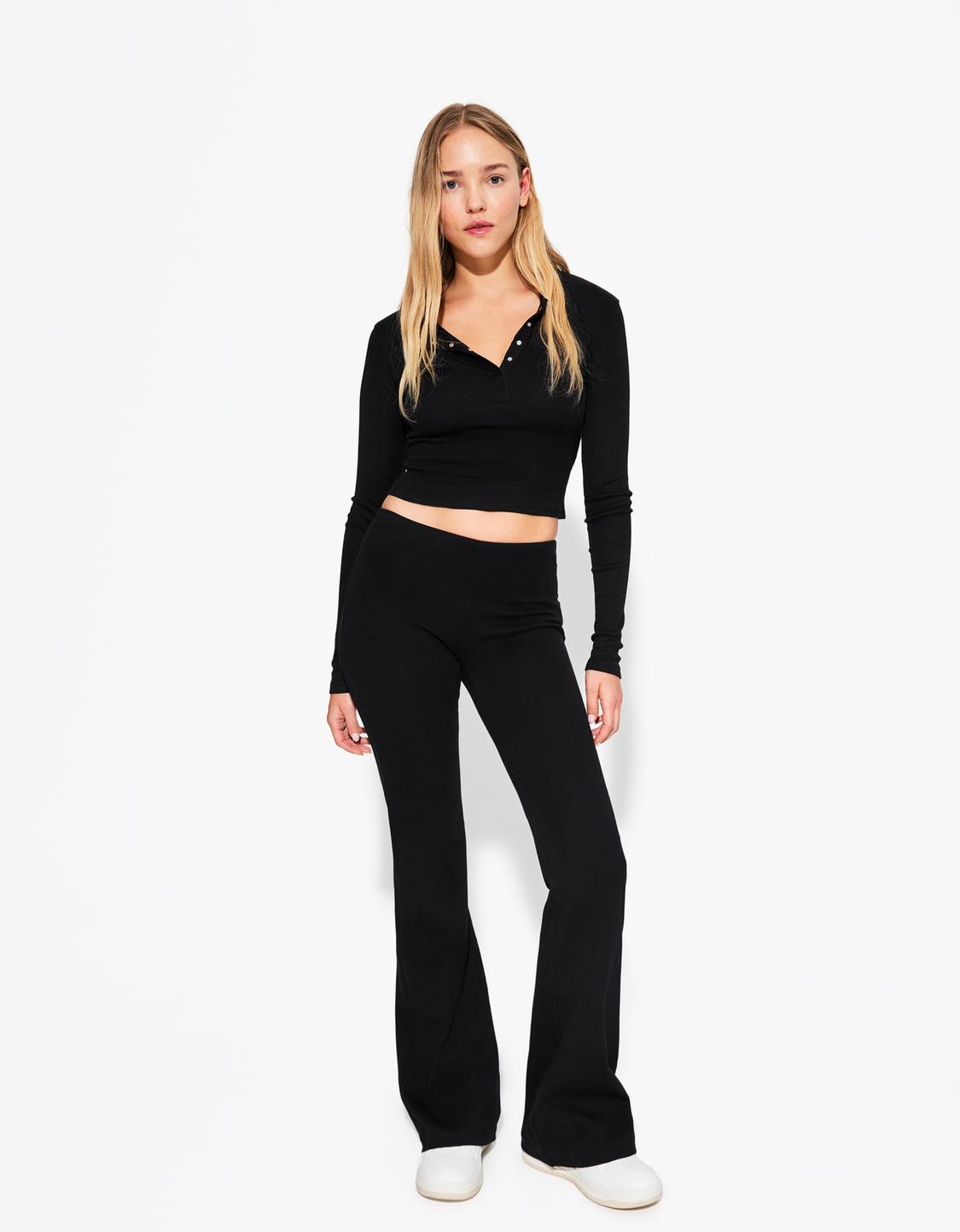 Flared trousers