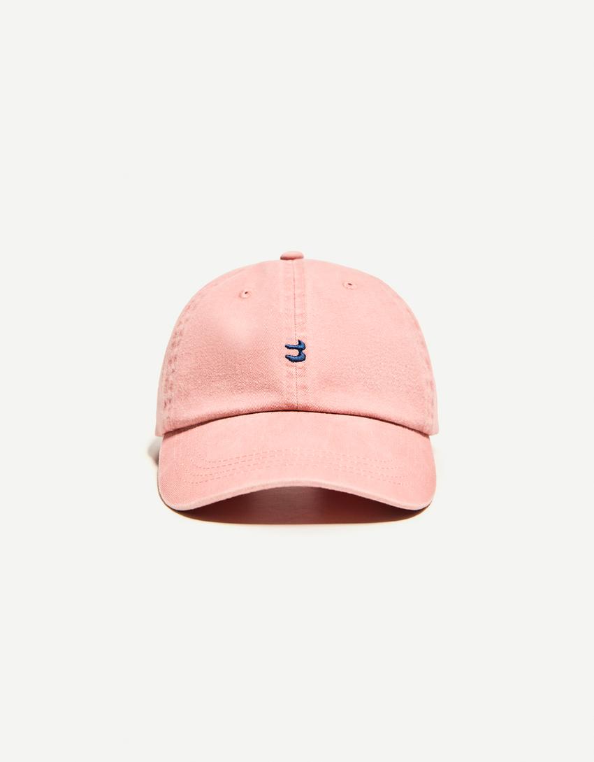 Gorra bordado-Rosa-1