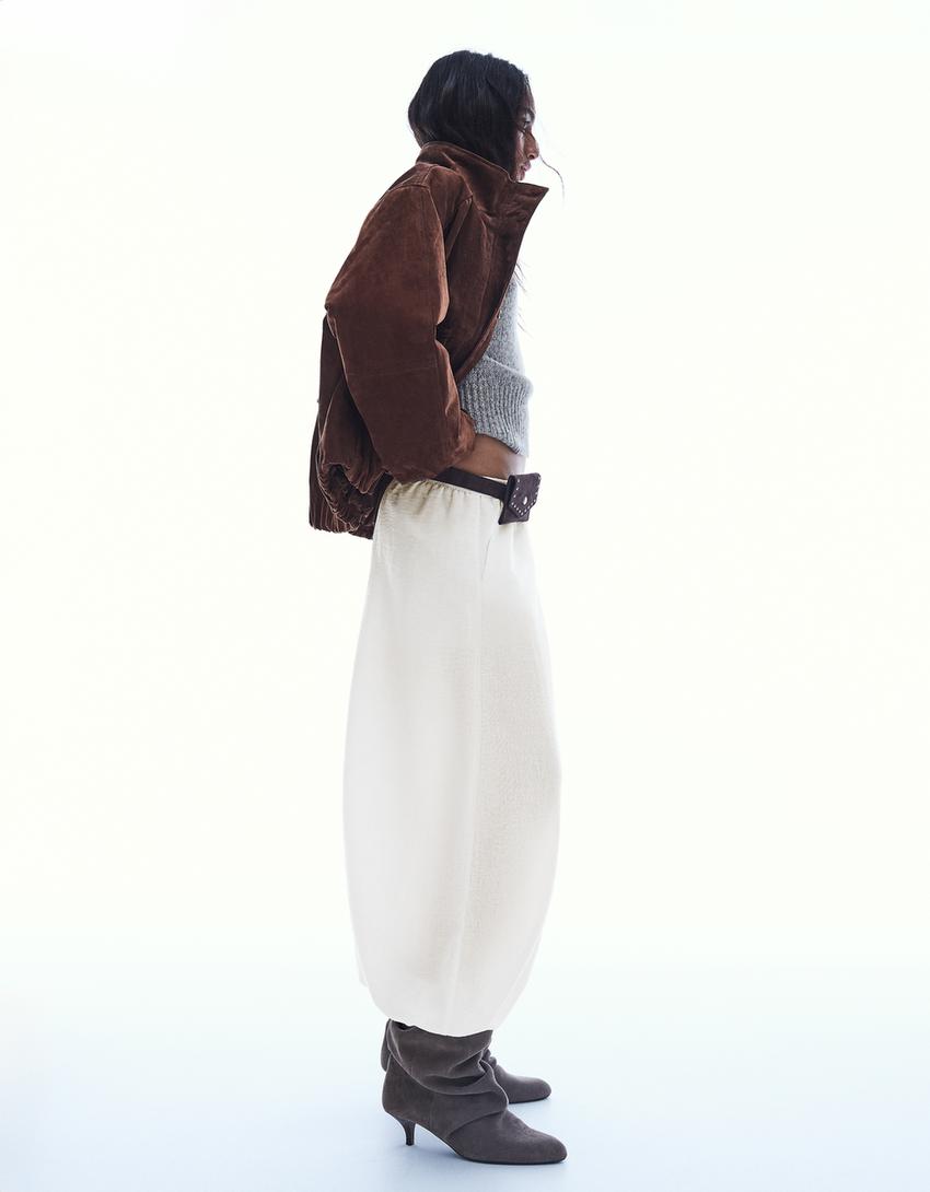 Rustic sarouel trousers - Women | Bershka