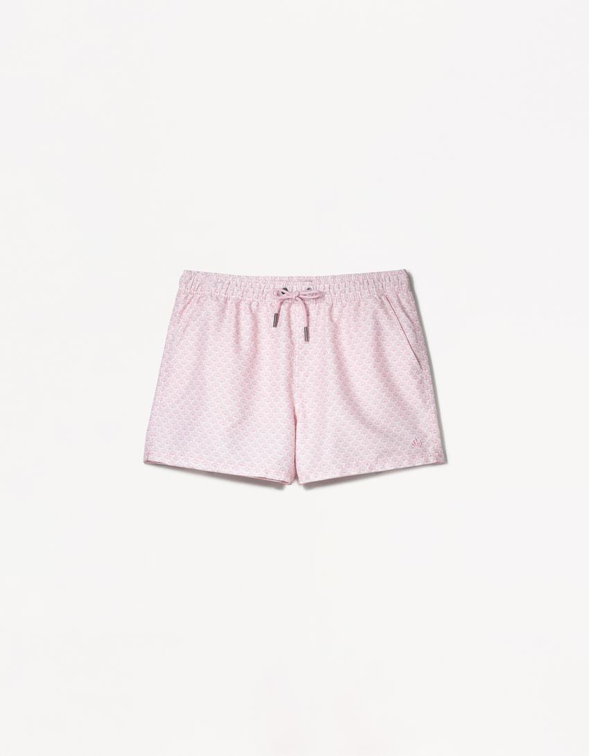 Bañador print-Rosa