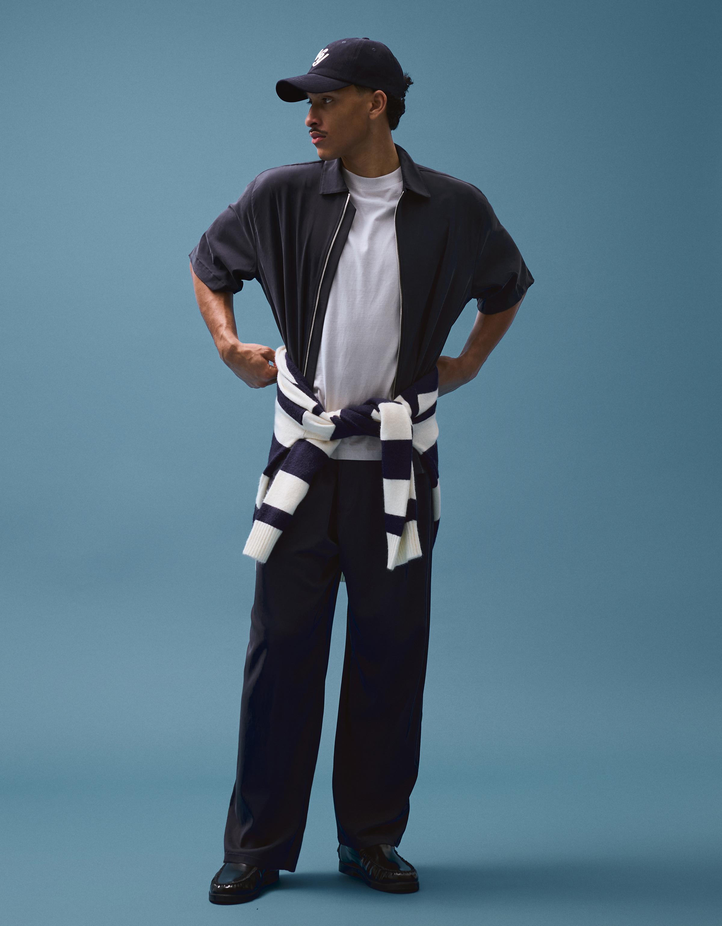 Super baggy fit pensli pantolon - Görsel 37