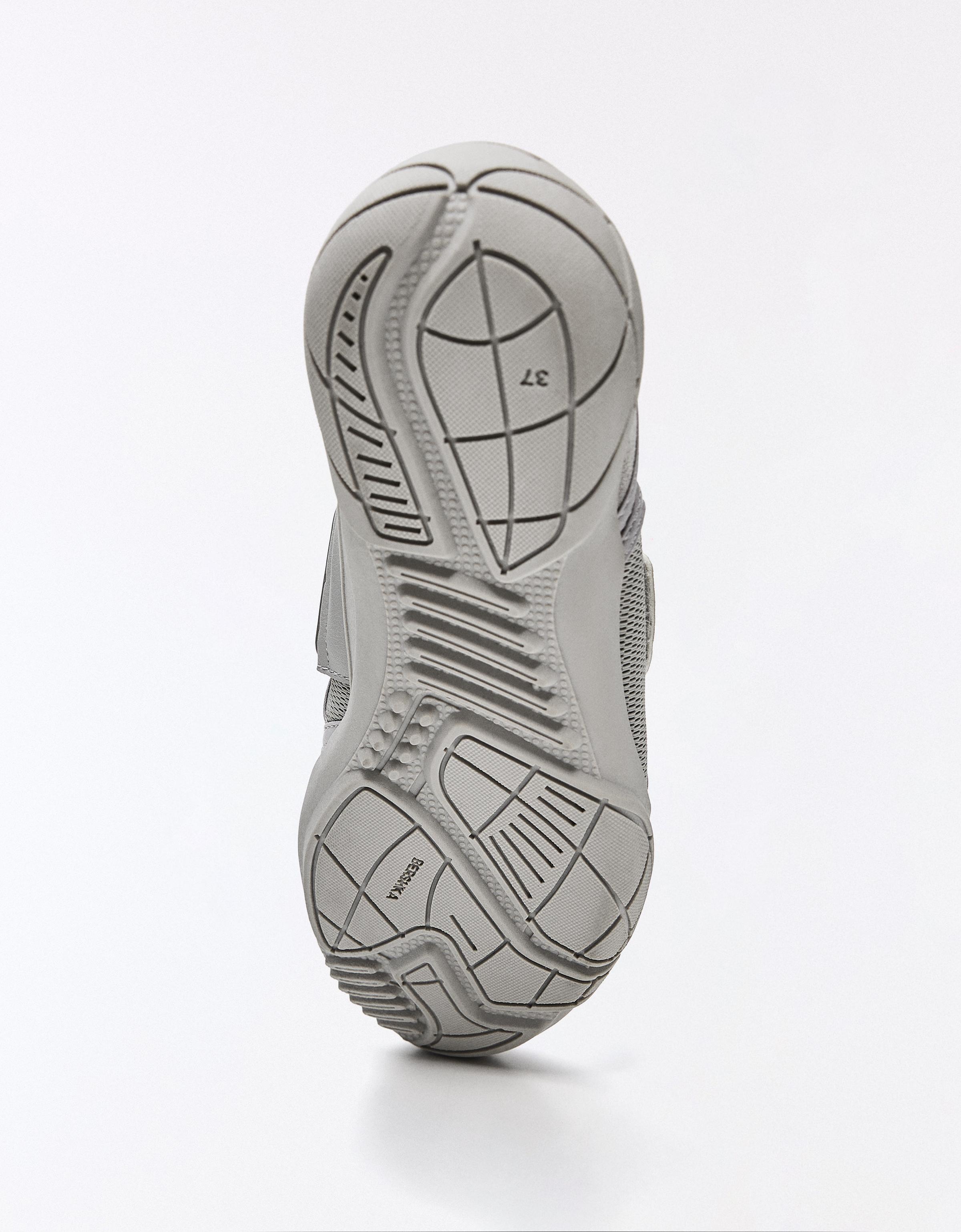 SPORTS BALLET PUMPS — Grey