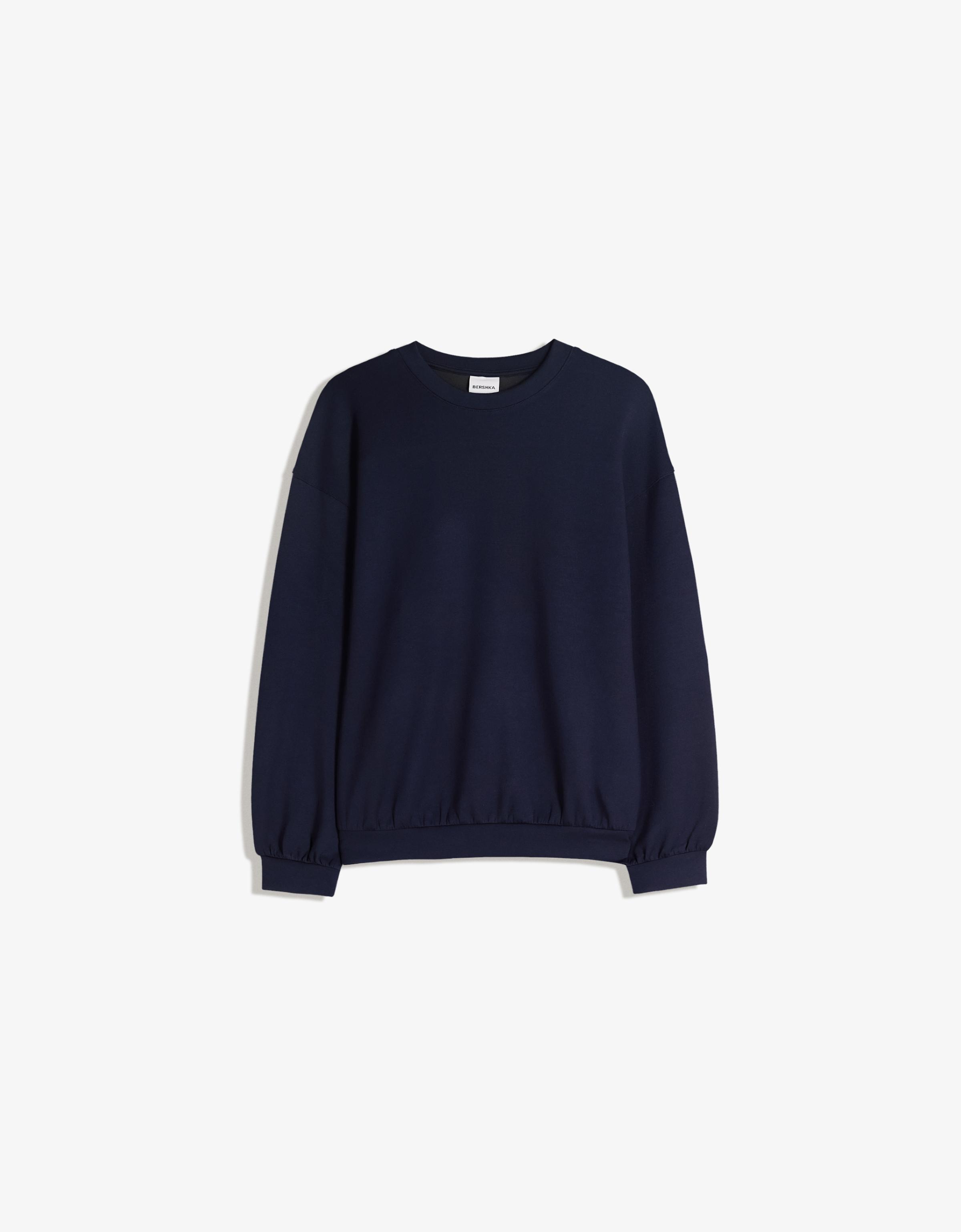 Modal yumuşak oversize sweatshirt