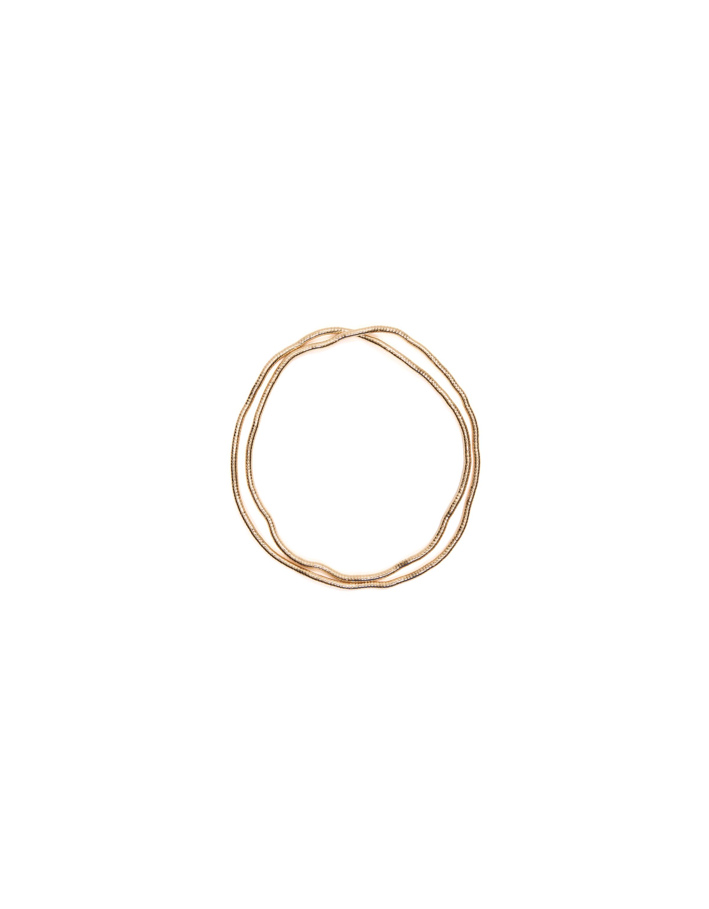 Shapeable necklace — Gold