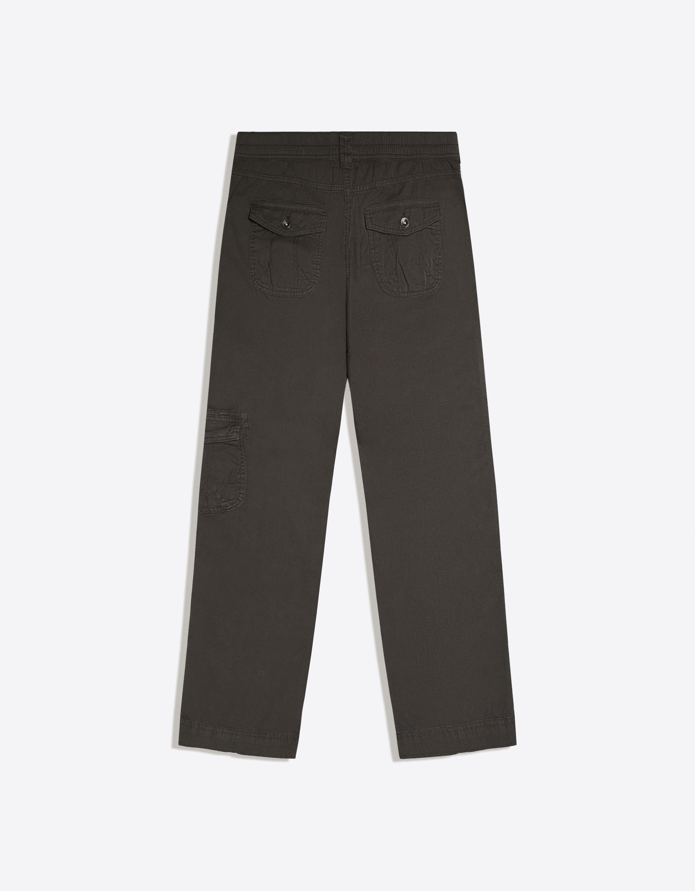 Straight cargo trousers