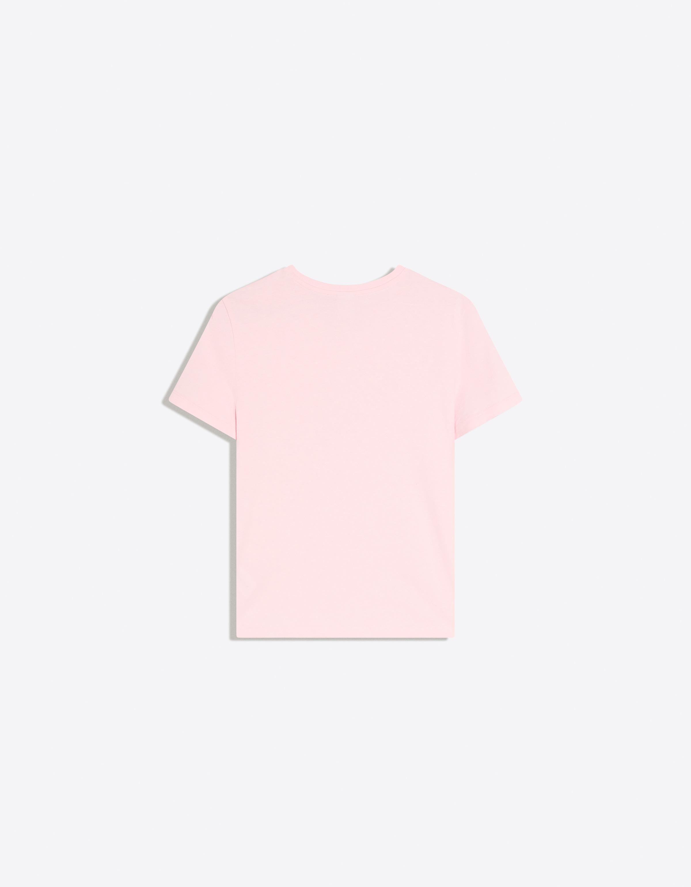 Basic short sleeve T-shirt — Pink