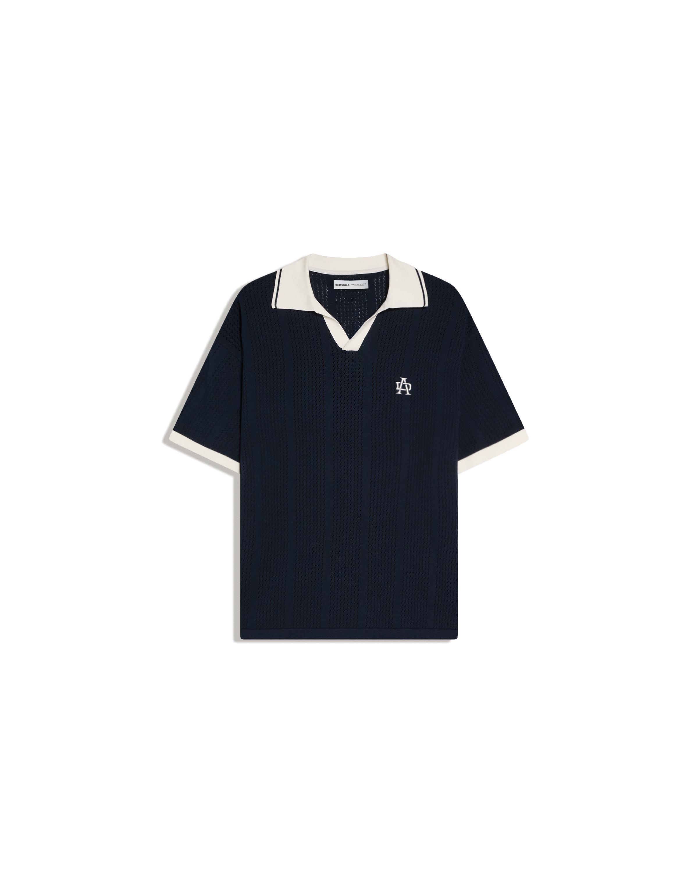 Kısa kollu baskılı polo - Görsel 64