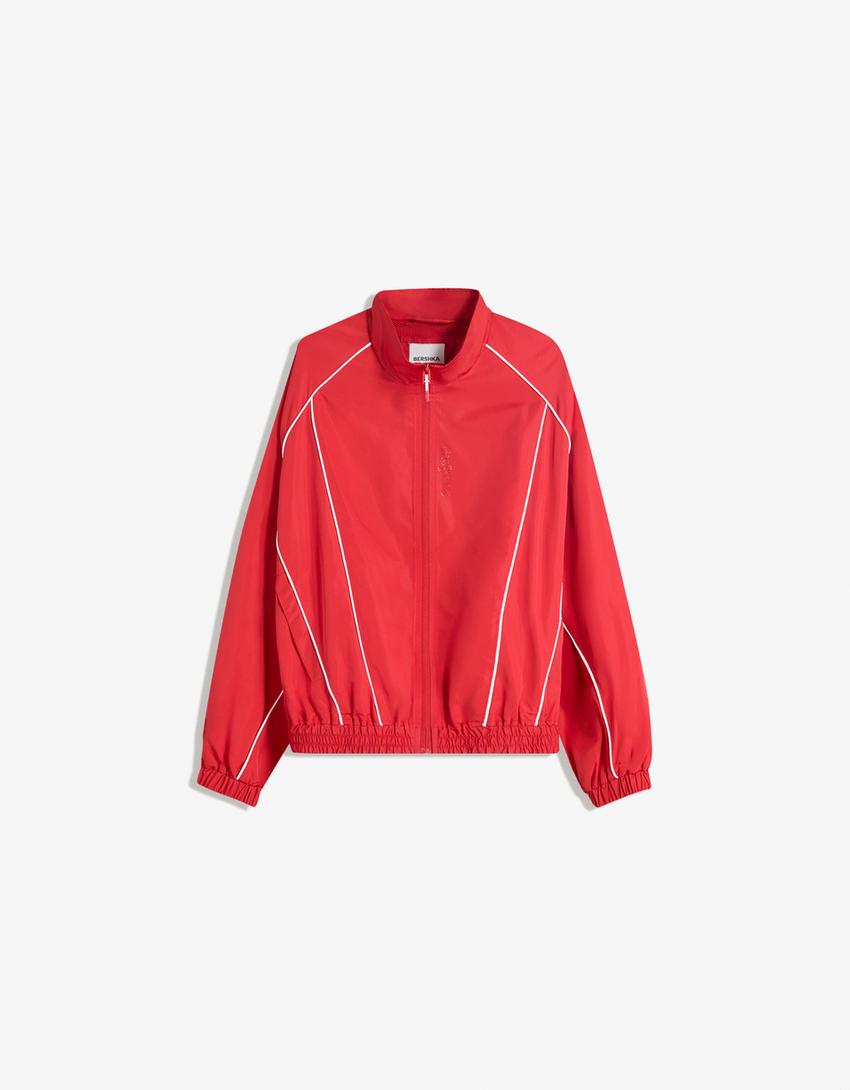 Giacca tecnica sportiva-Rosso-4
