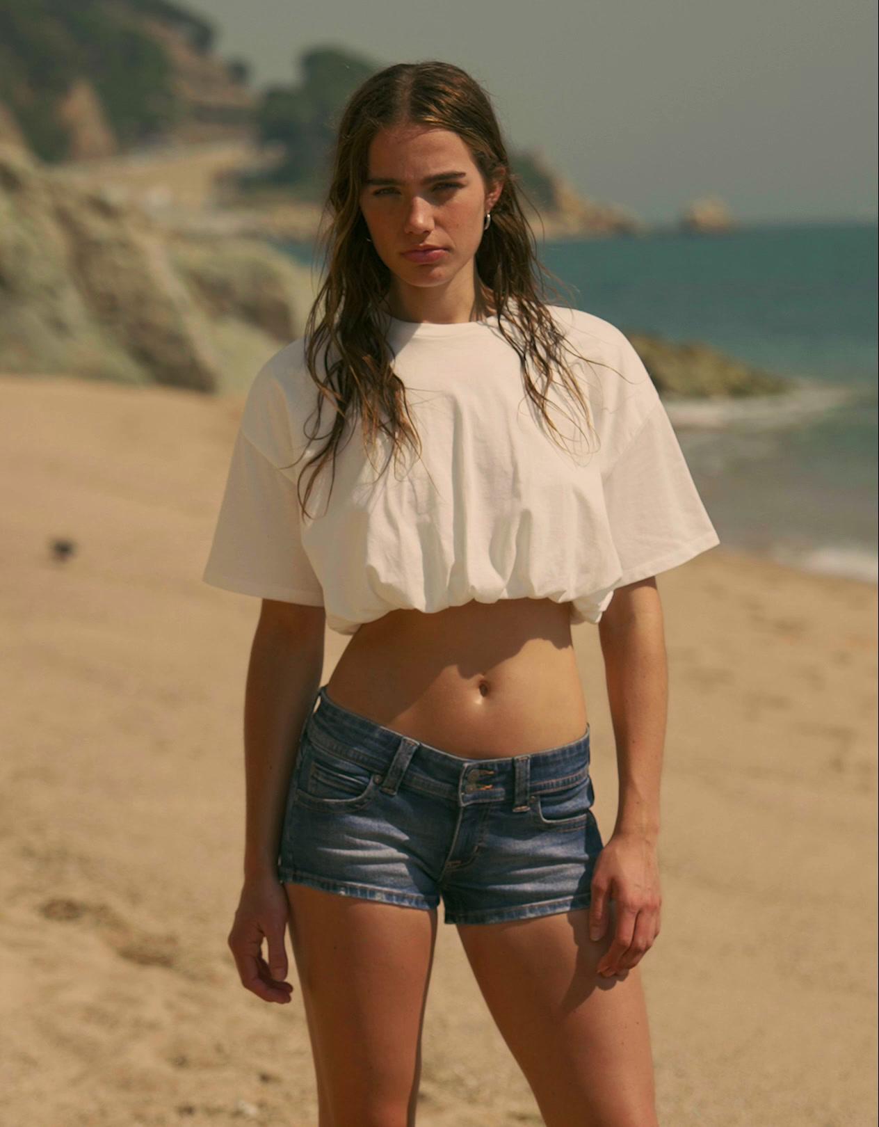 Mini denim şort - Görsel 103