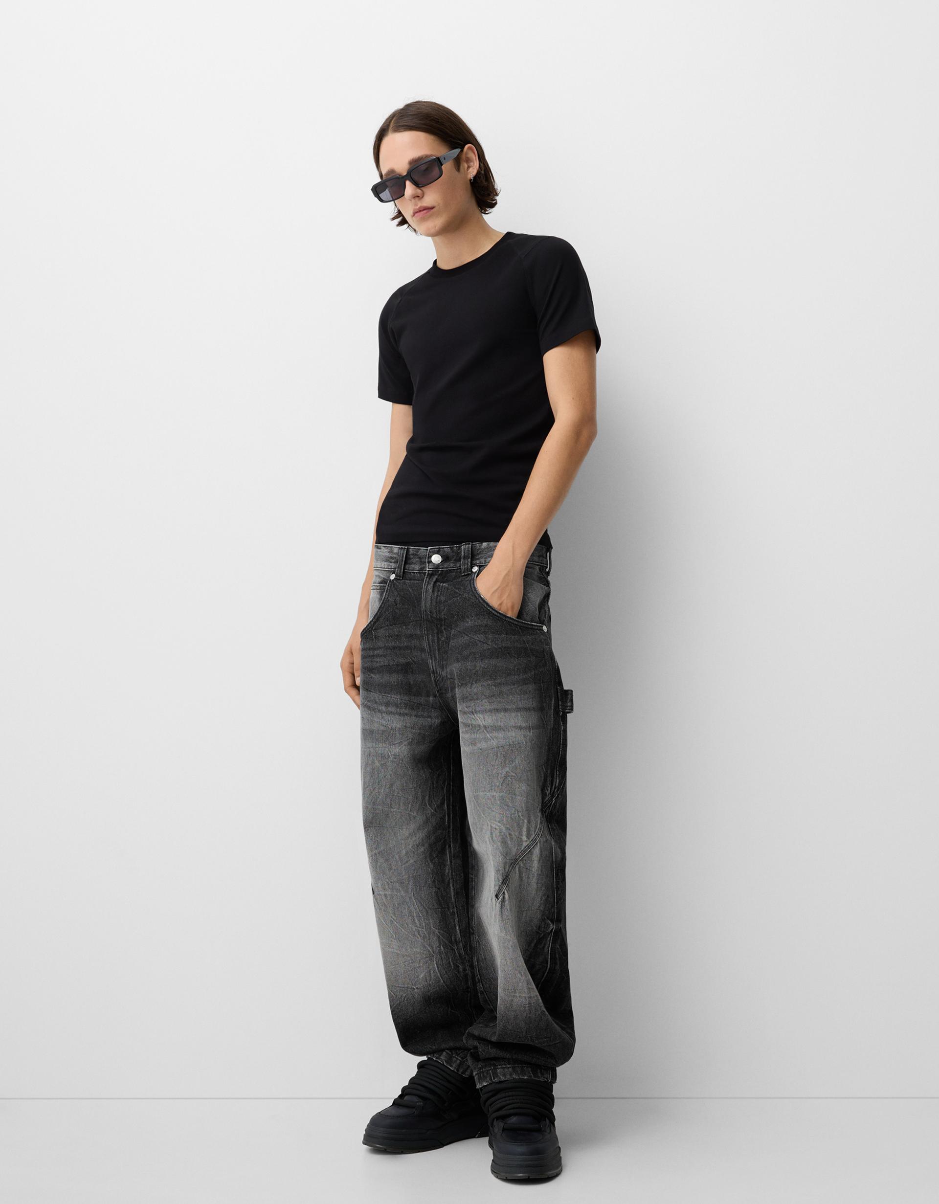 Baggy Balloon Pantalones Balloon Hombre Pantalon Balloon Jeans