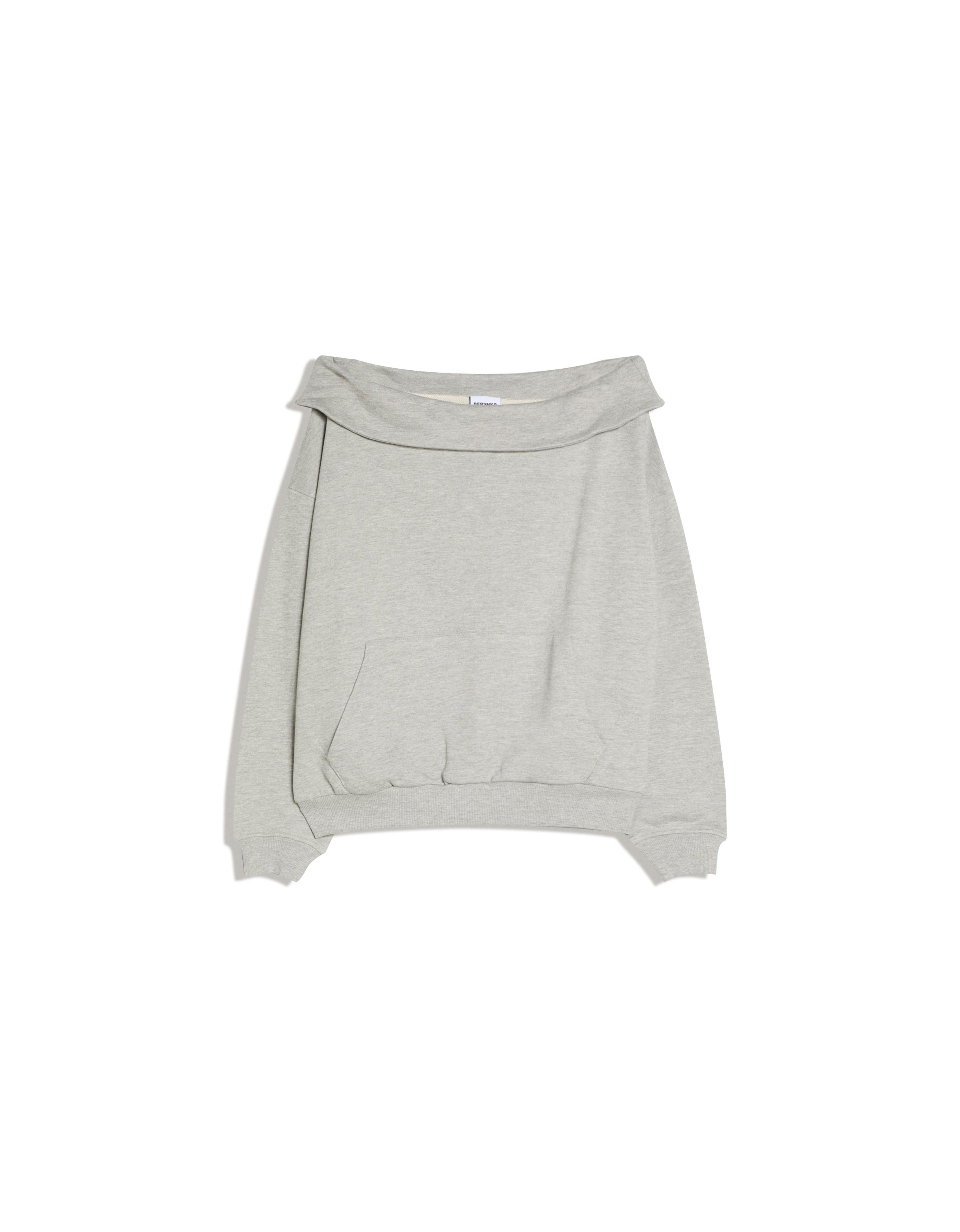 Long sleeve Bardot jumper