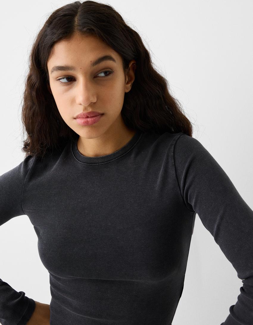 Pack of 2 round neck T-shirts-Multicolored-2