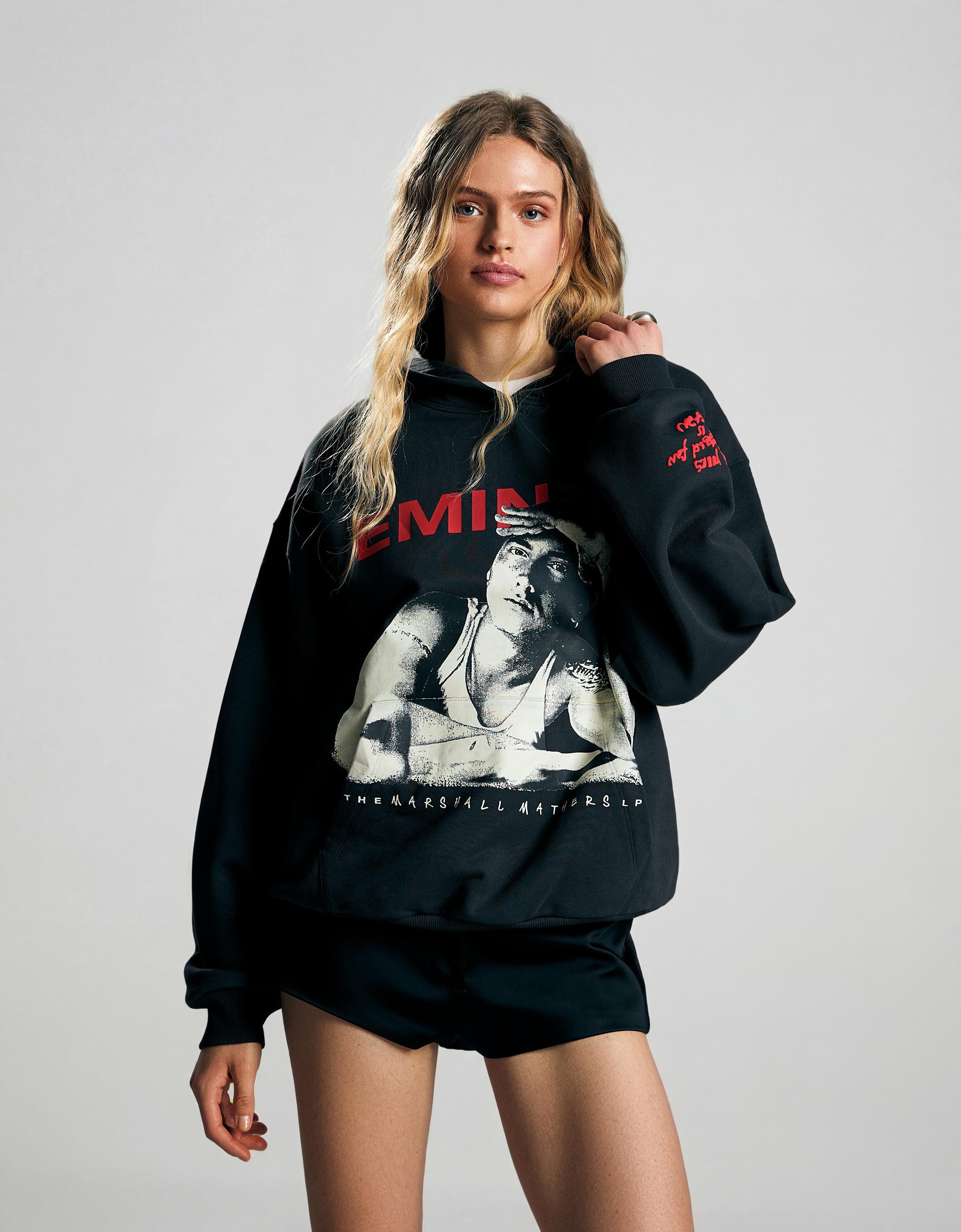 EMINEM hoodie — Black