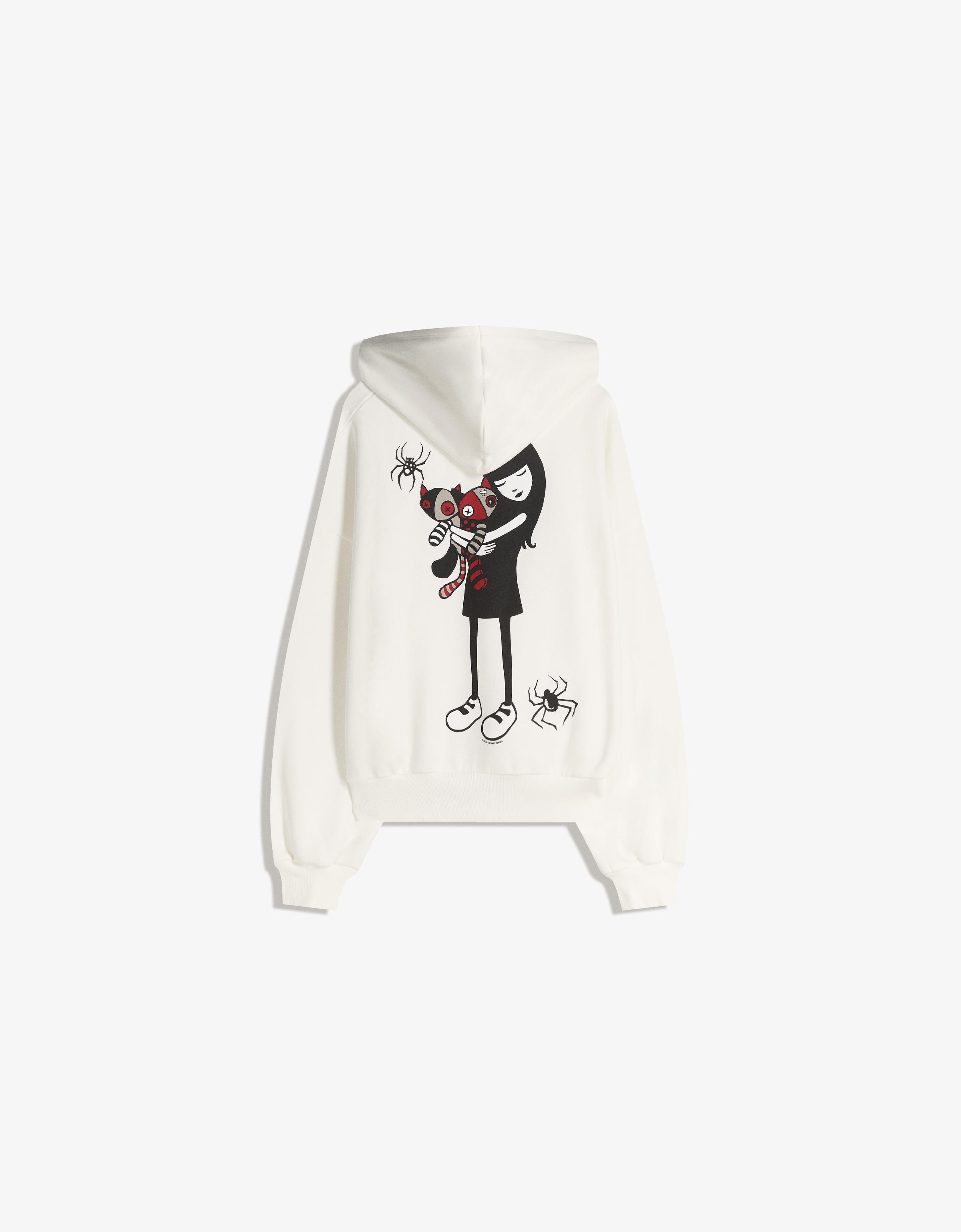 Emily the Strange hoodie - Sweatshirts and hoodies - Women | Bershka
