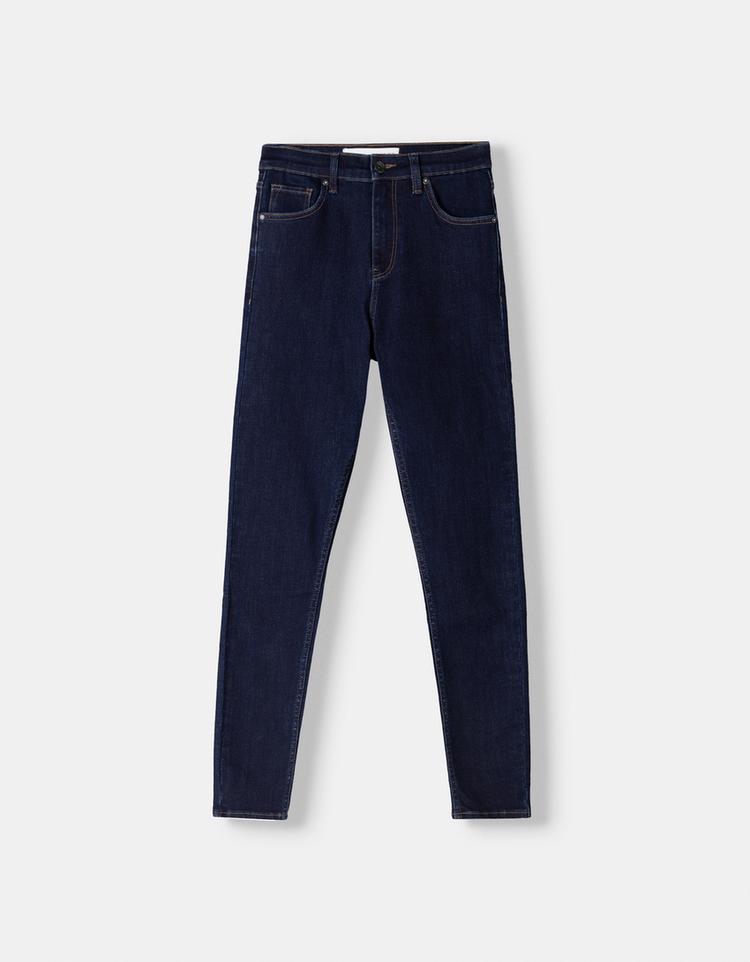 Super high waist skinny jeans