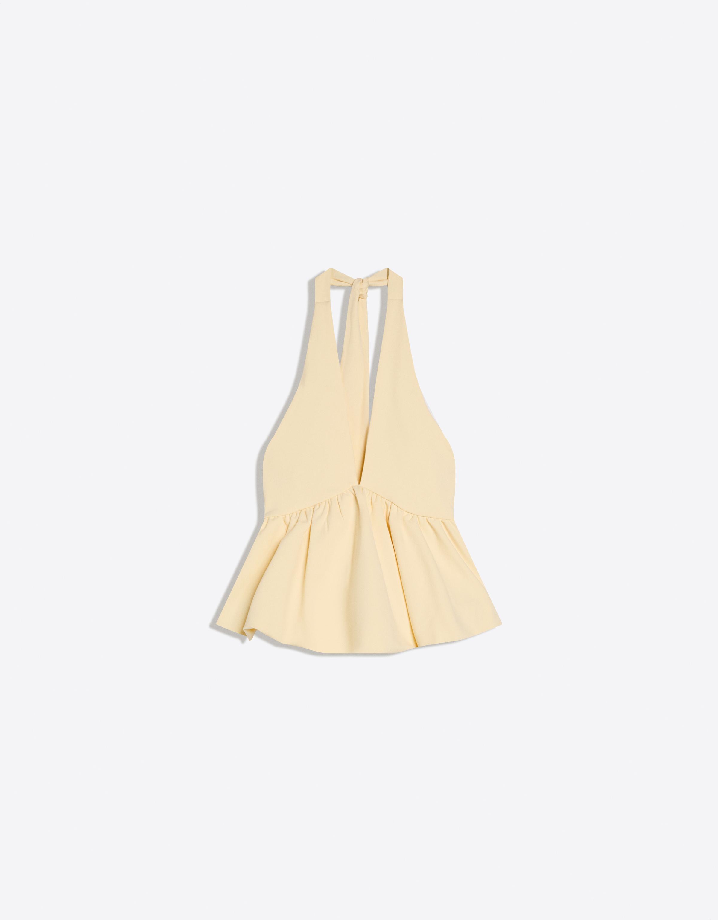 Balon efektli halter top - Görsel 85