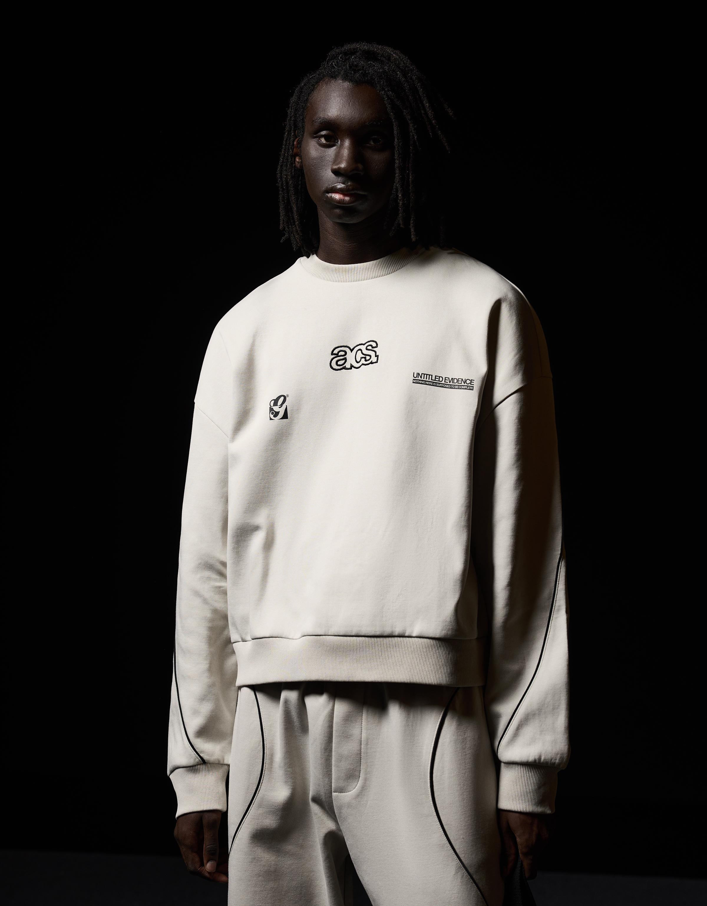 Boxy nakışlı sweatshirt - Görsel 10