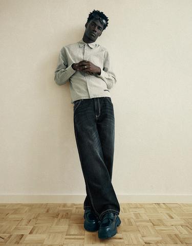 Baggy skater jeans — Black 1