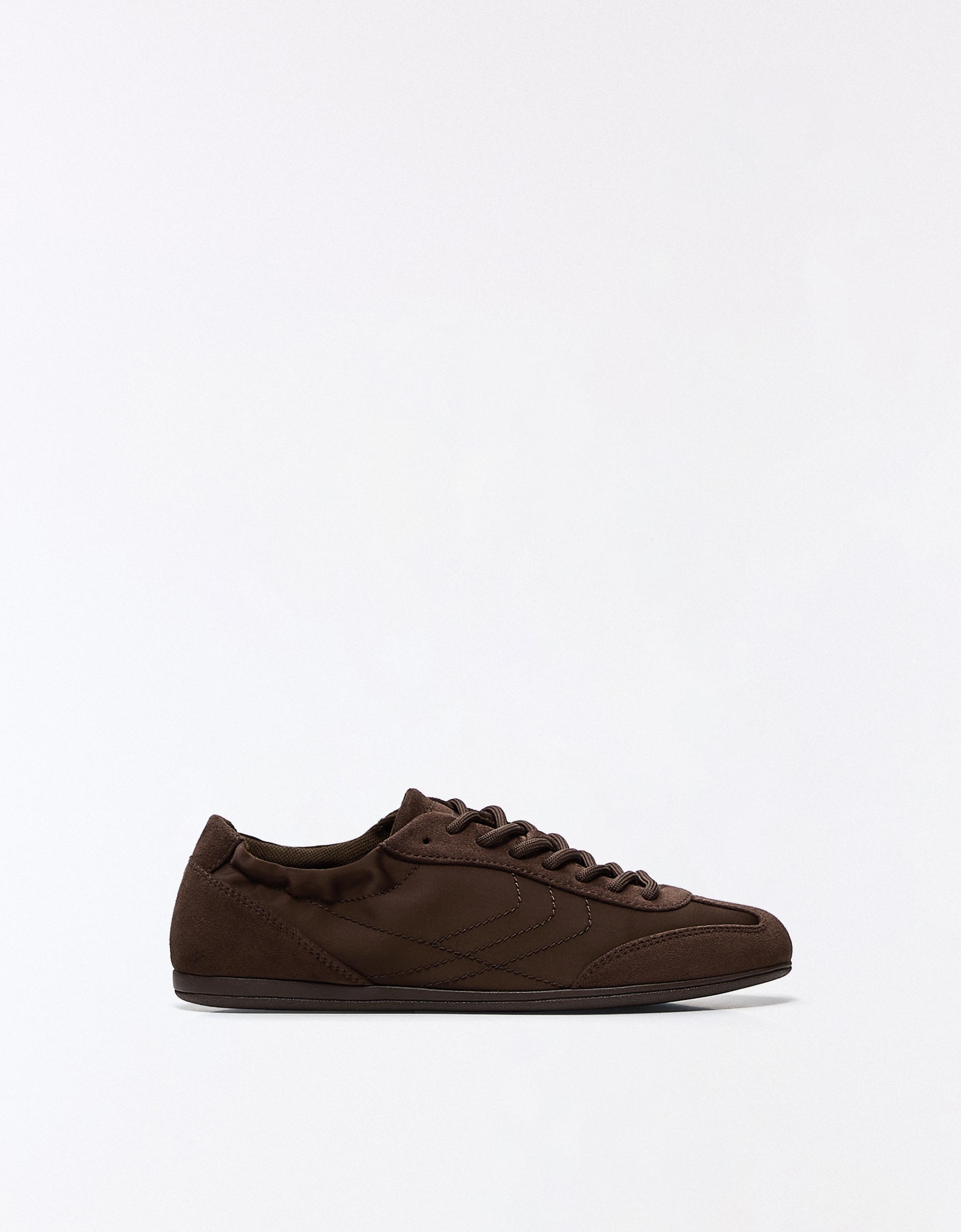 Thin Trainers — Brown