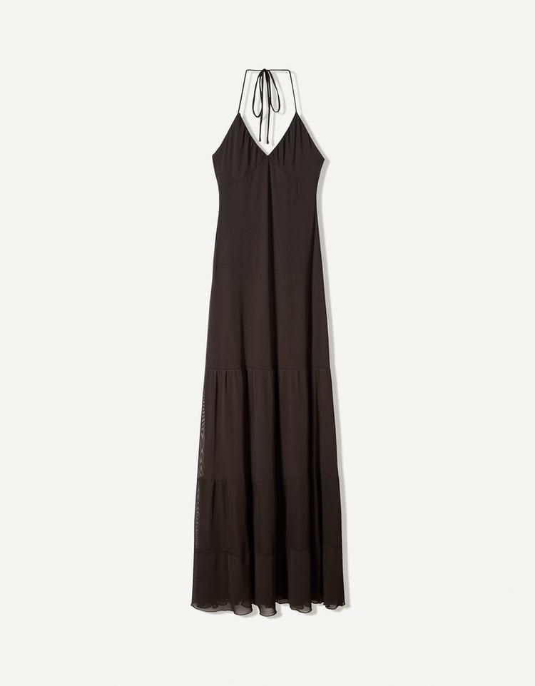 Tulle midi dress
