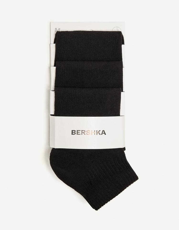 3'lü paket spor bilek çorap