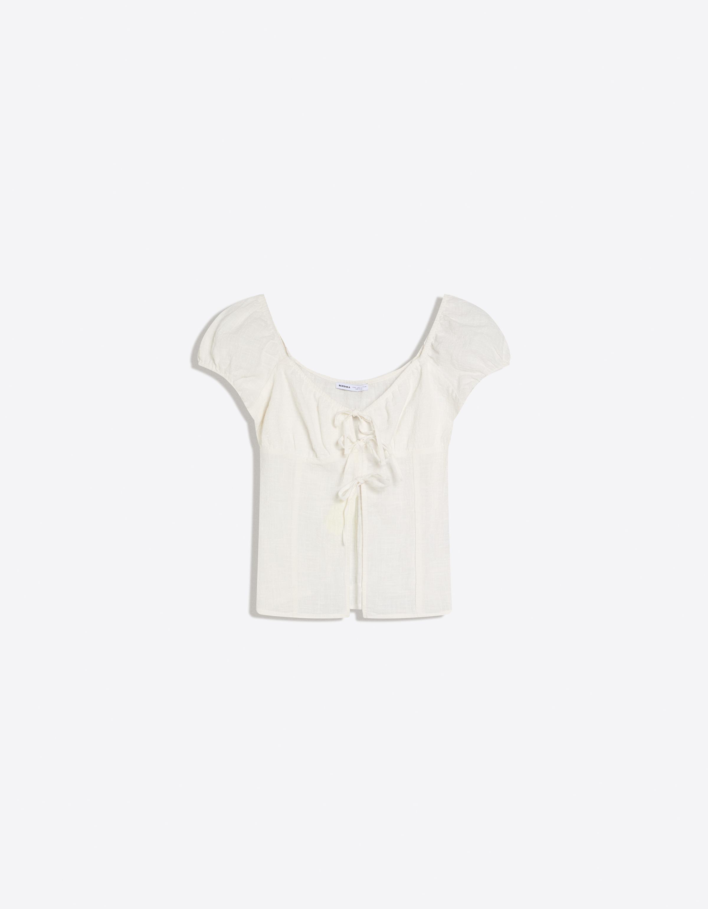 Fiyonklu rustik bluz - Görsel 63