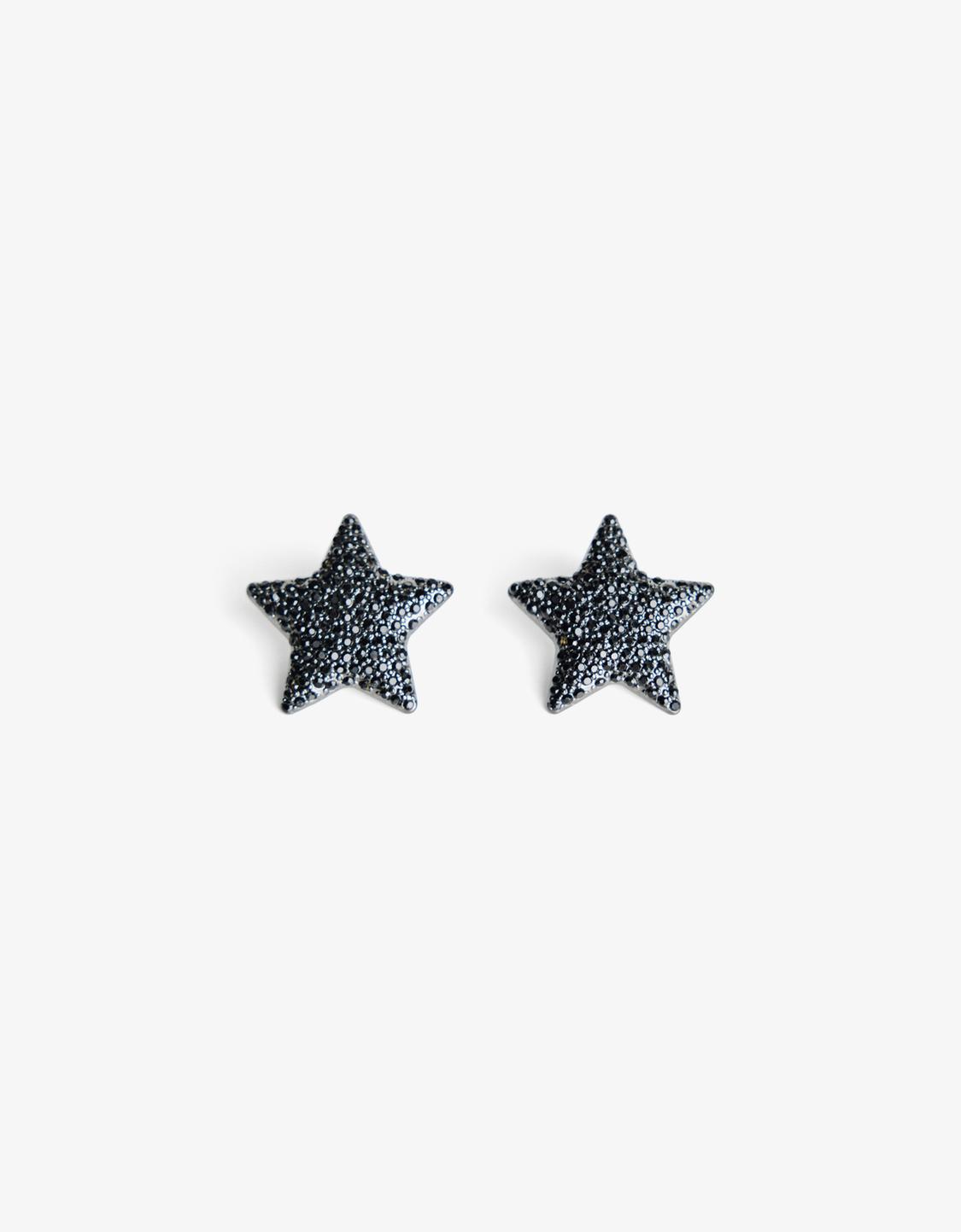 Sparkly star earrings