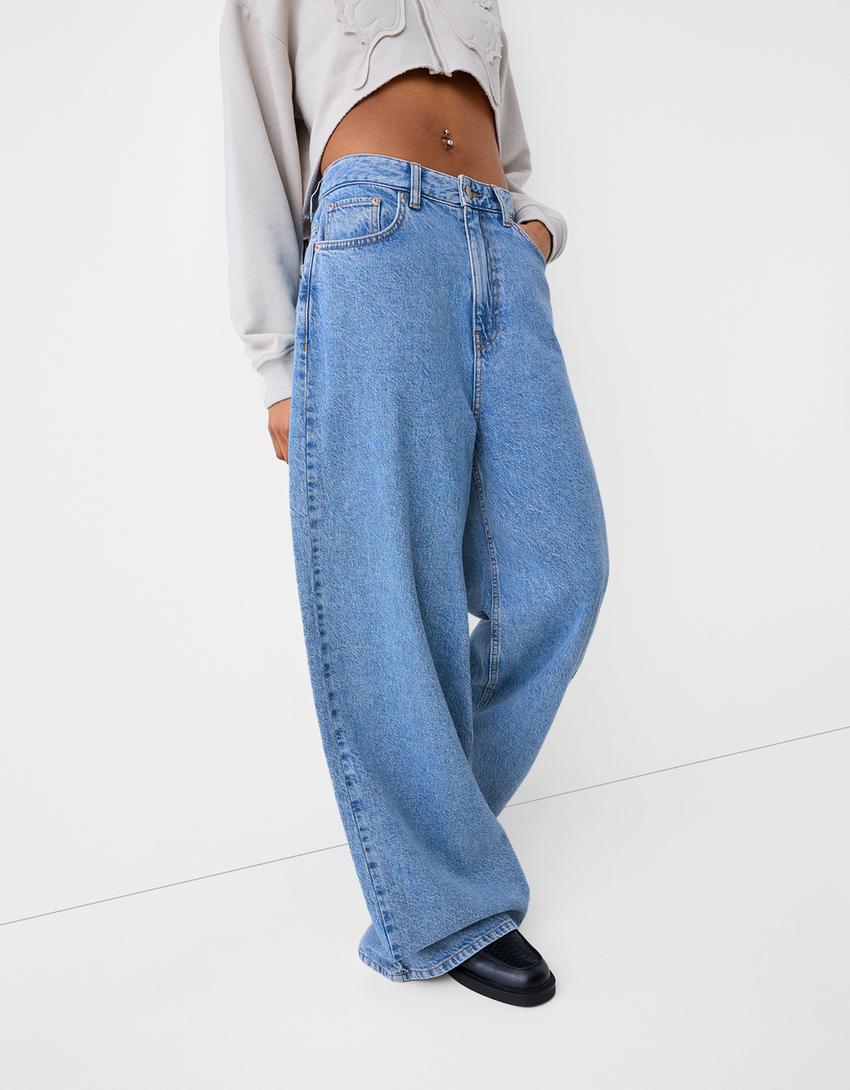 Mega baggy jeans-Light blue-3