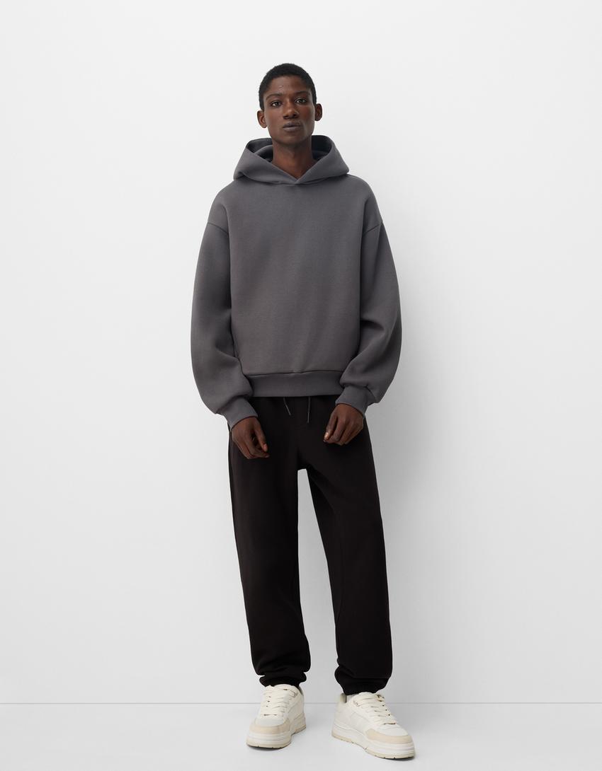 Sweat capuche-Gris-3