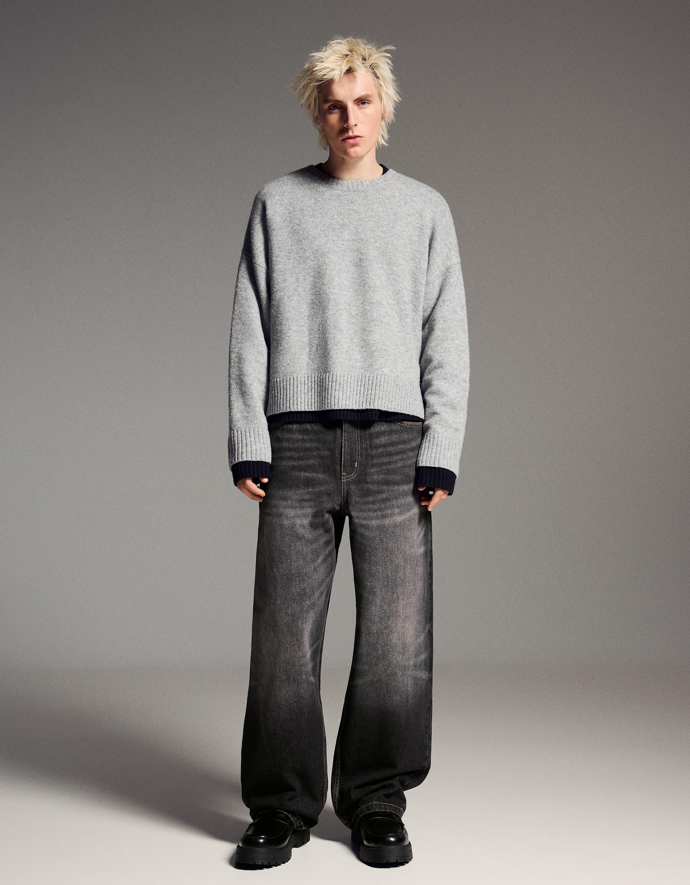 Bisiklet yaka kazak - Görsel 67