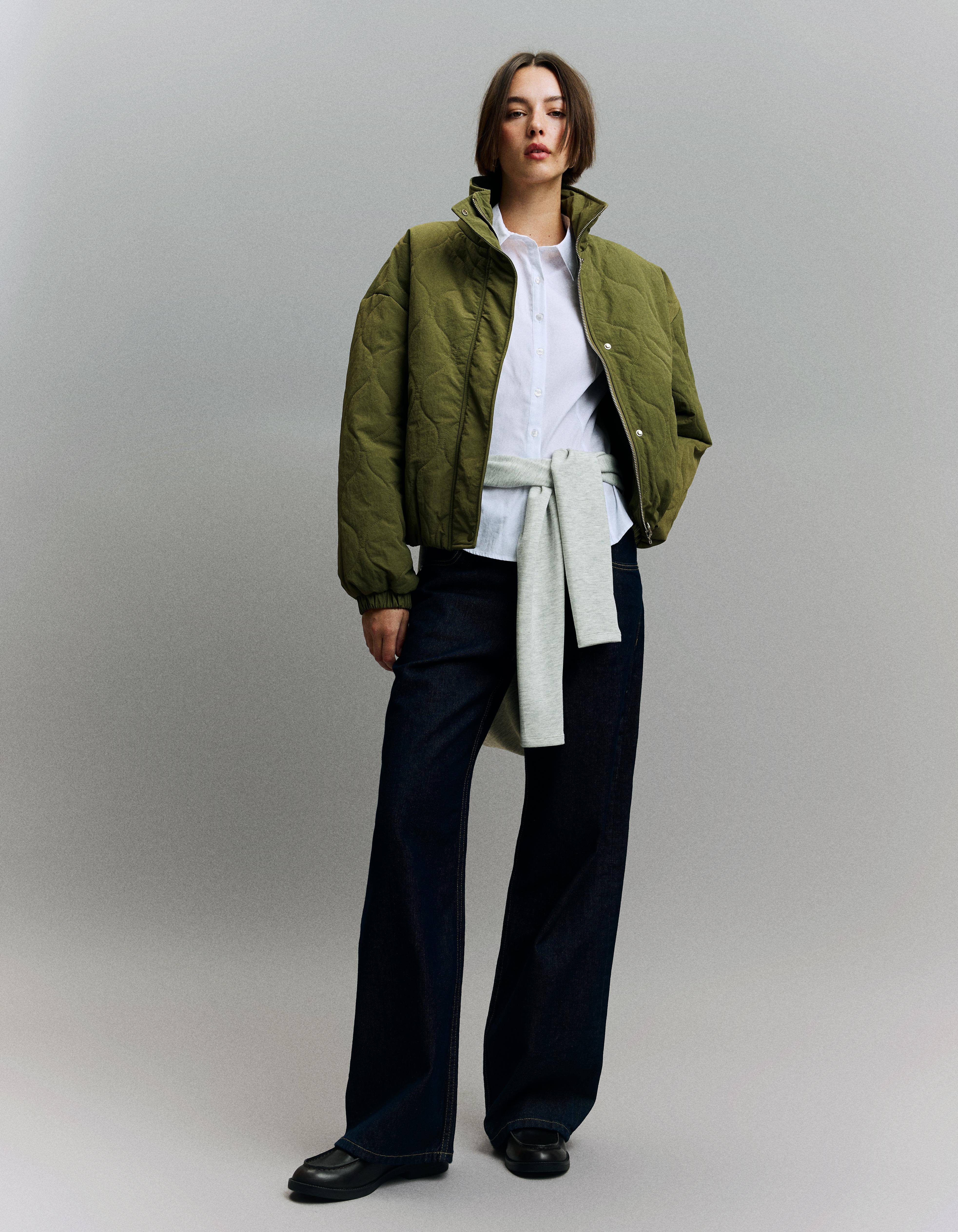 Padded jacket — Khaki