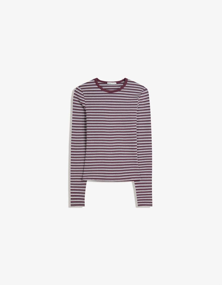 Langarmshirt-Bordeaux-0