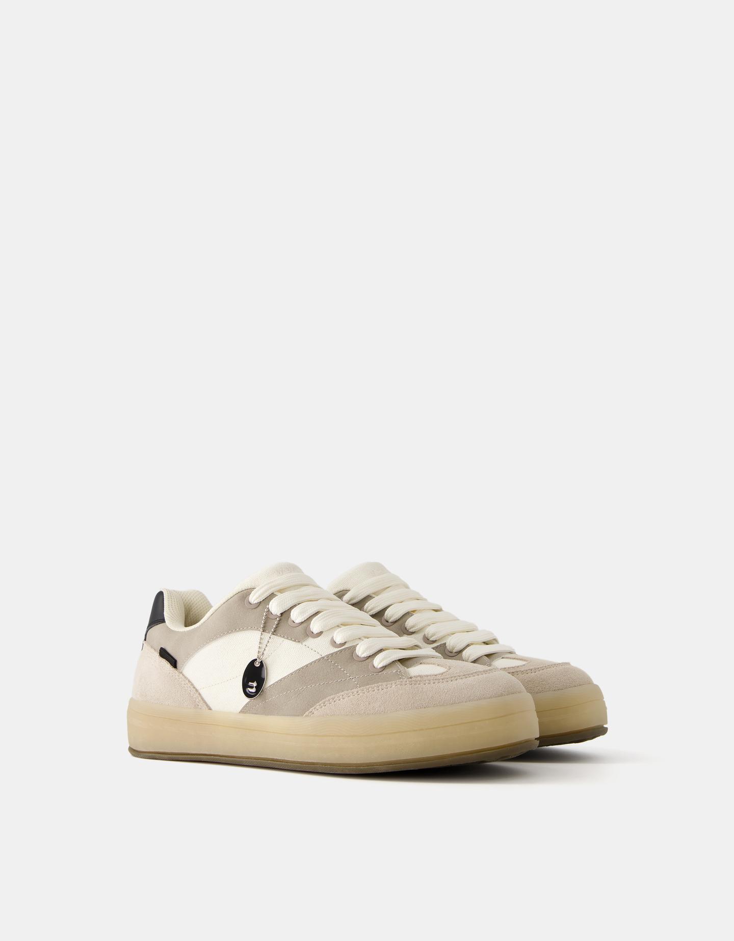 Bershka Sneakers Uomo 44 Sabbia