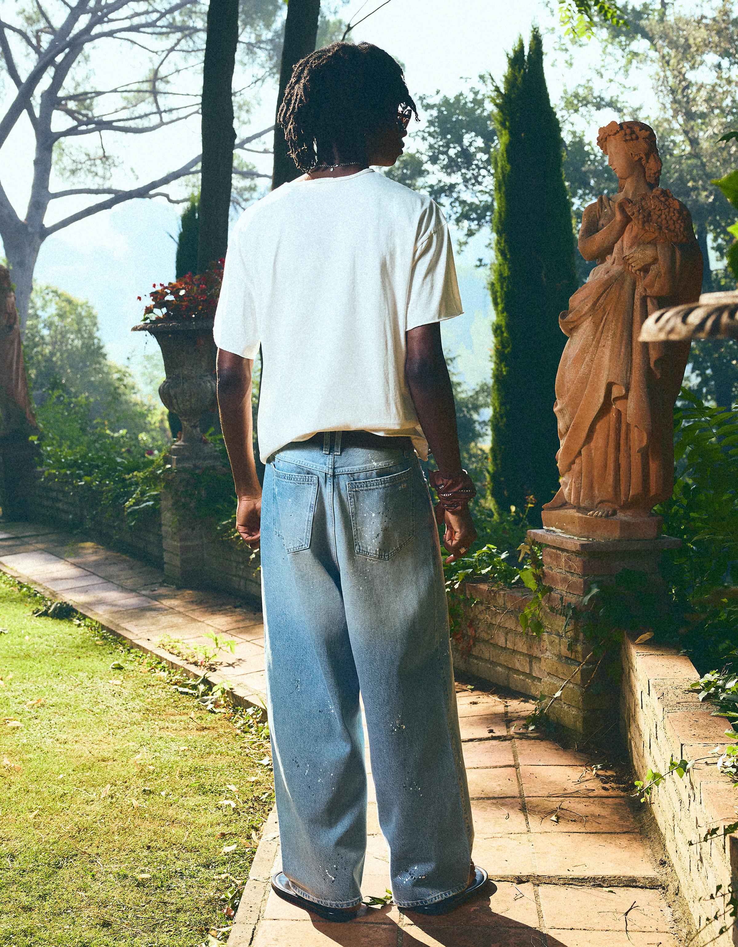 Super baggy jeans — Light blue
