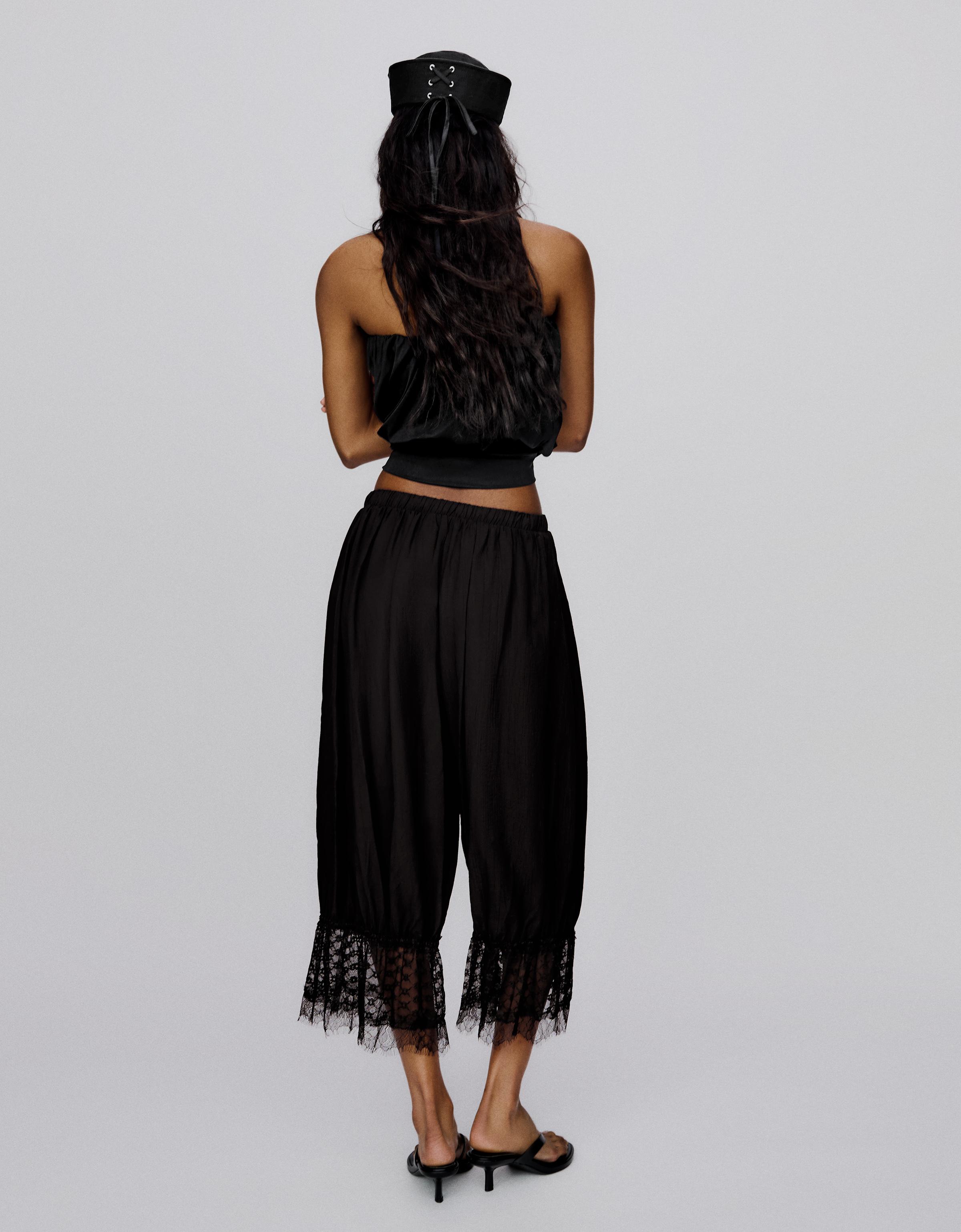 Şalvar paça lencero pantolon - Görsel 24