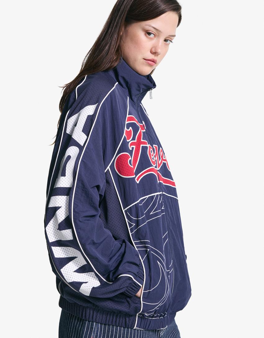 Cazadora WNBA-Marino