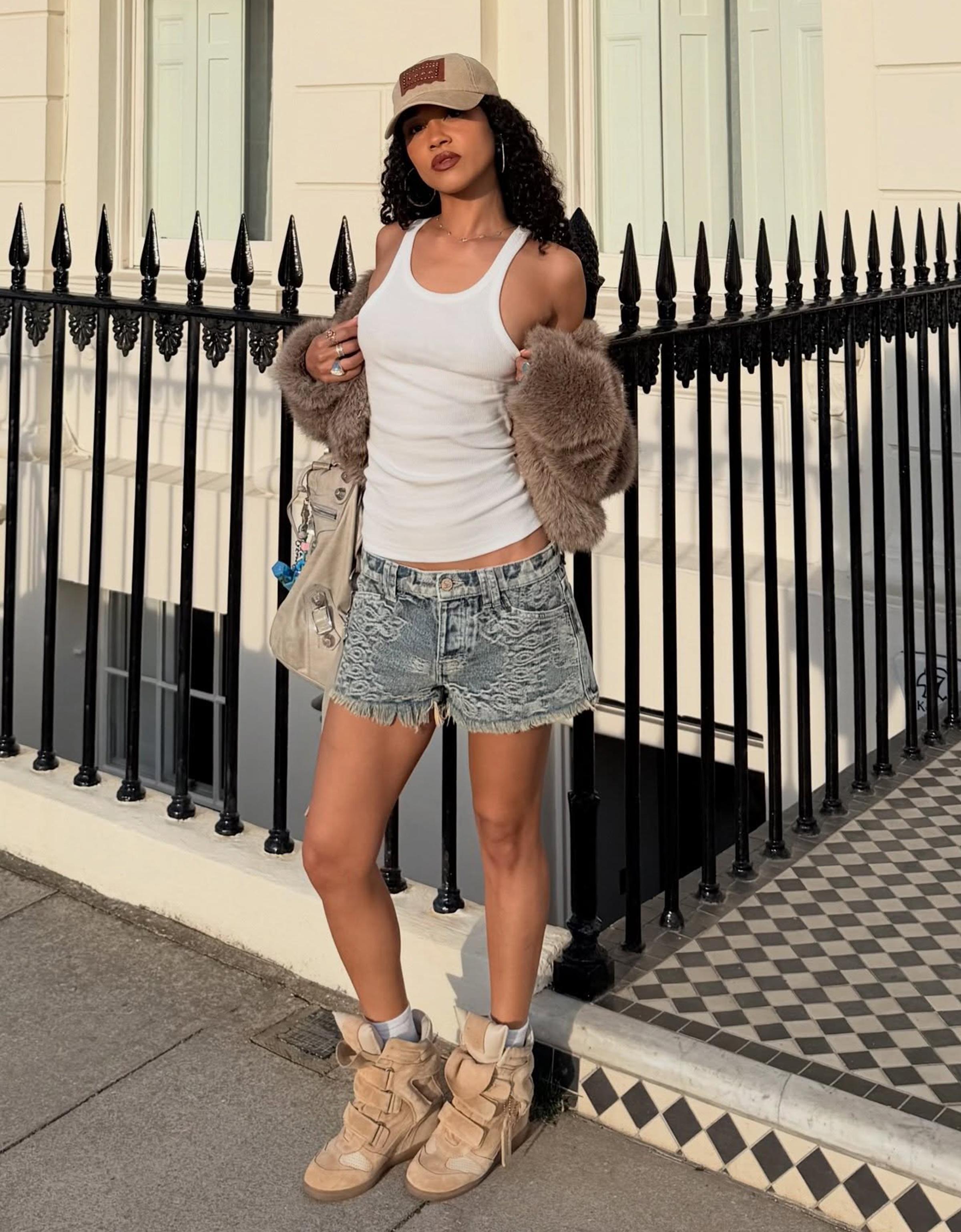 Low-rise shorts ARIES X BERSHKA