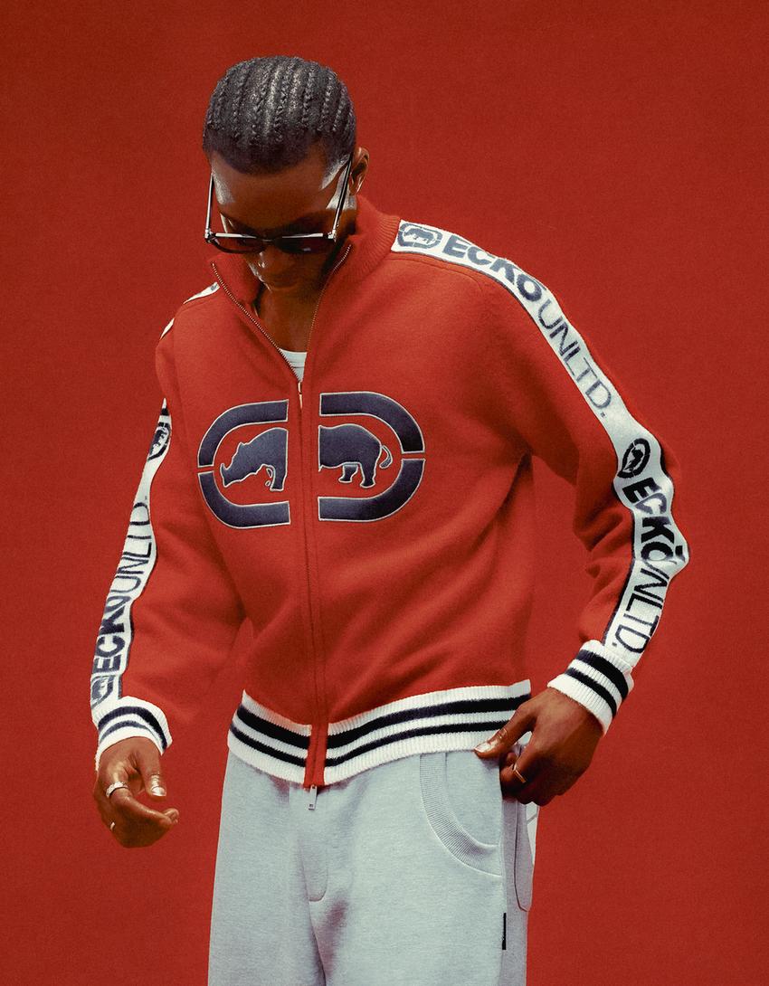 Bunda Ecko Unltd-Červená